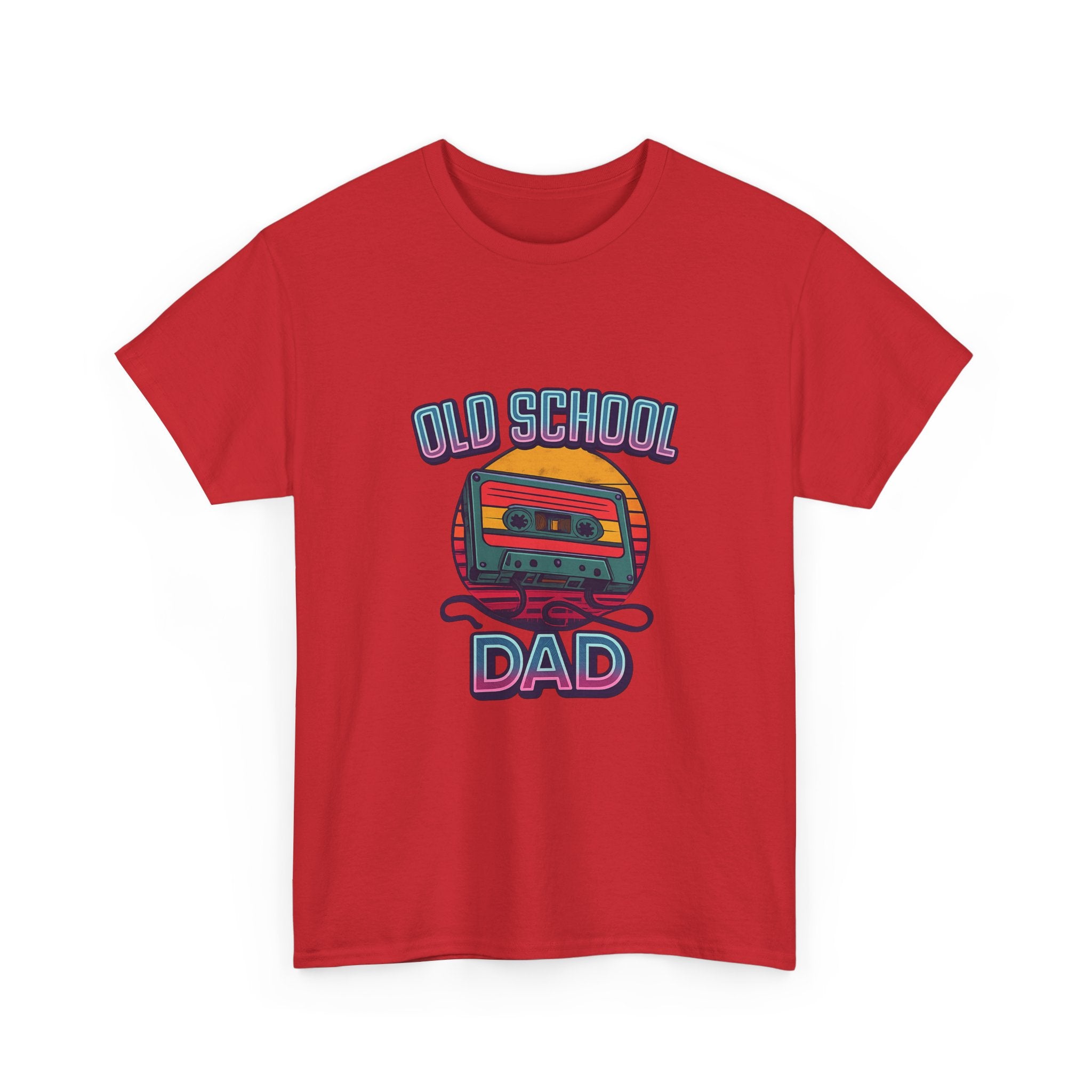 Old School Dad Cassette Tape Retro T-Shirt | Gift for Dad | Graphic Tee