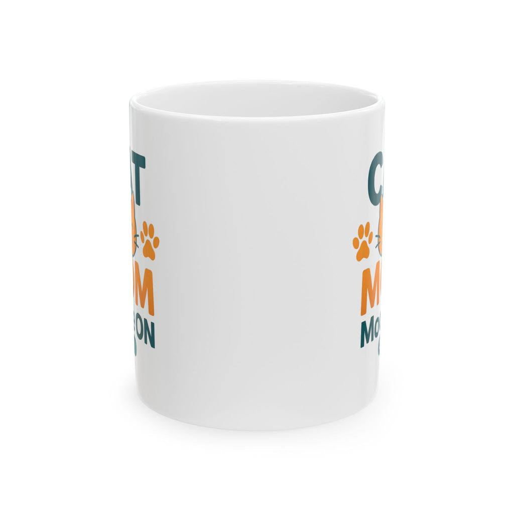 This Home Is Run By Cats Coffee Mug | Cat Mom Gift | Ceramic Mug