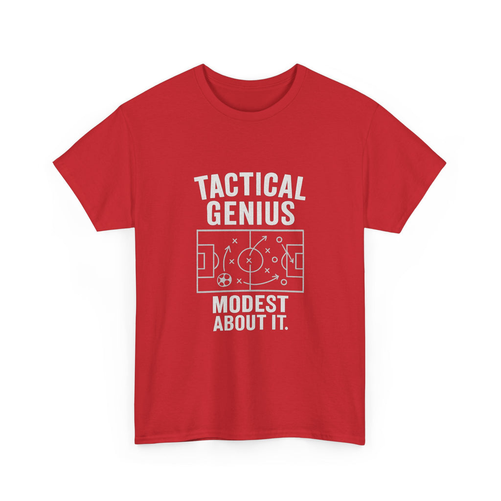 Soccer Coach Tactical Genius Modest About It T-Shirt | Unique Gift | Graphic Tee