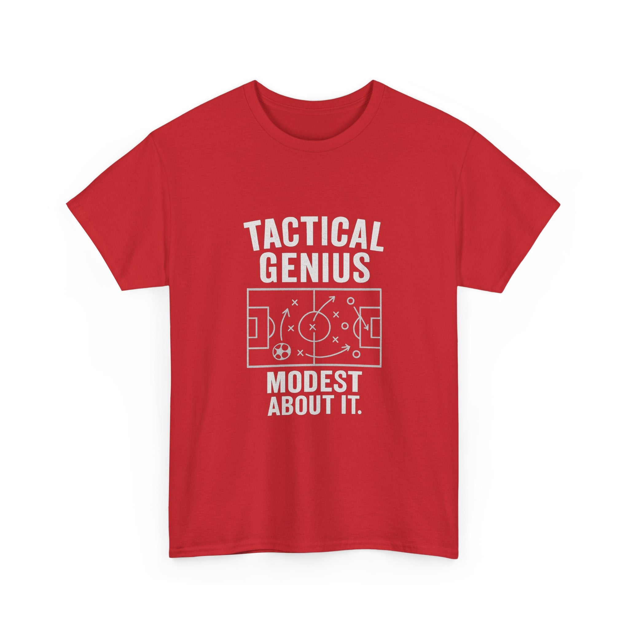 Soccer Coach Tactical Genius Modest About It T-Shirt | Unique Gift | Graphic Tee
