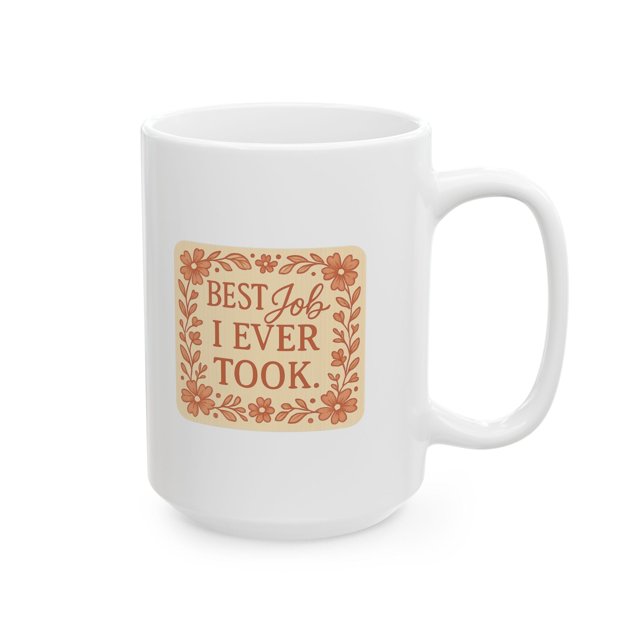 Grandma Of Grands The Best Job I Ever Took Coffee Mug | Gift for Grandma | Ceramic Mug