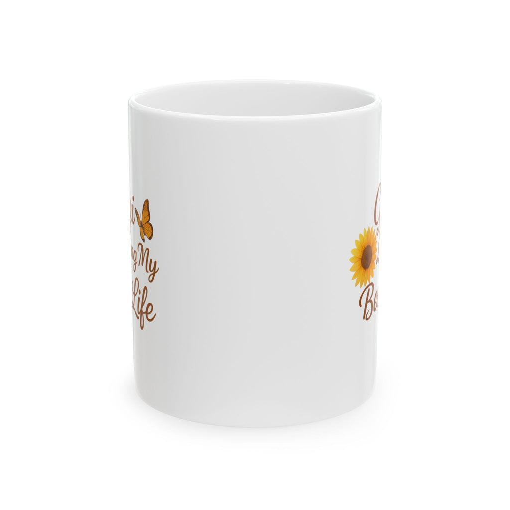 Gigi And Grandkids Names Custom Coffee Mug | Unique Gift | Ceramic Mug