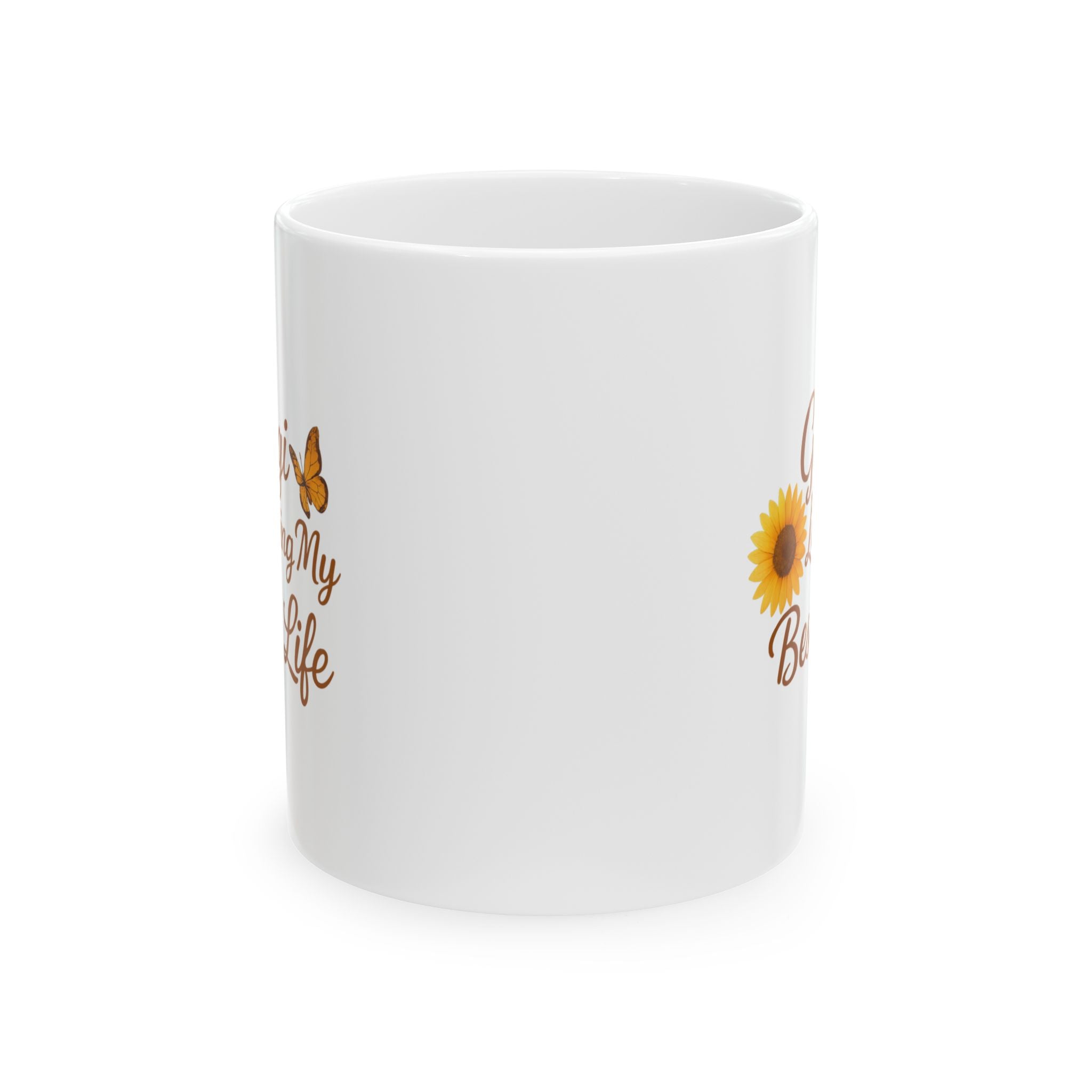 Gigi And Grandkids Names Custom Coffee Mug | Unique Gift | Ceramic Mug