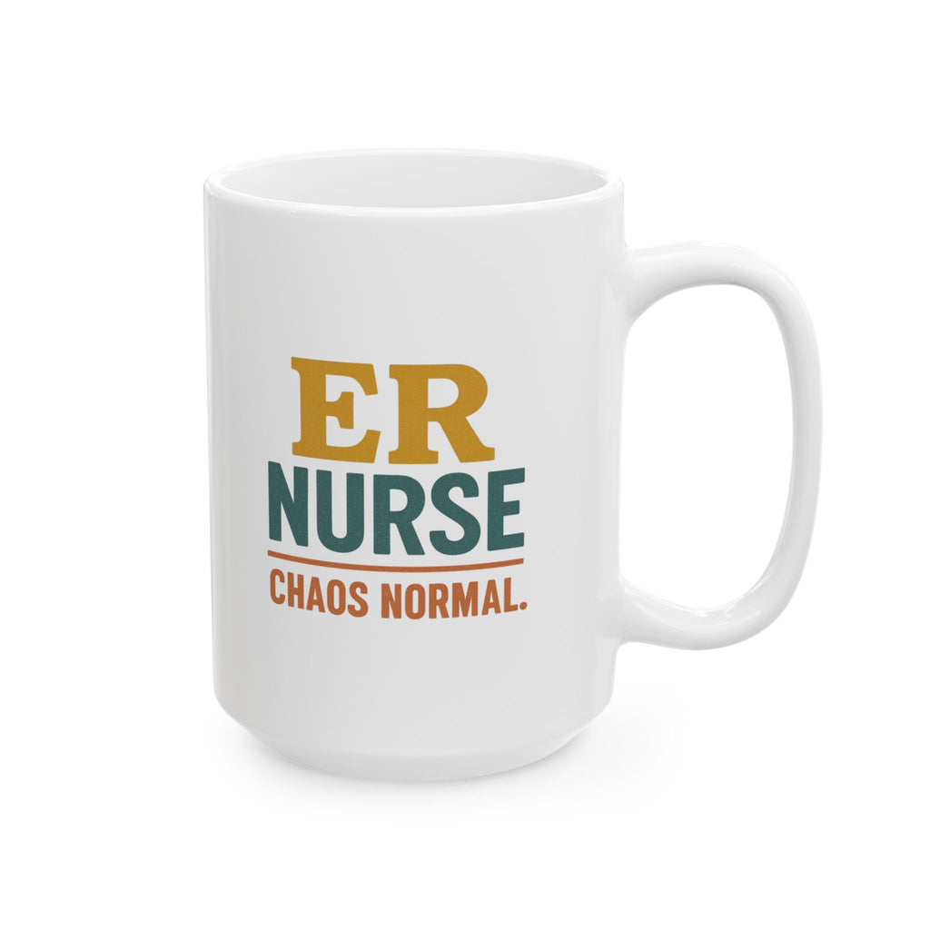 ER Nurse Everything Is Fine Coffee Mug | Funny Emergency Nurse Gift | Ceramic Mug