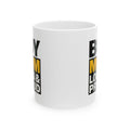 Boy Mom Energy Level Chaos Coffee Mug | Funny Mom Gift | Ceramic Mug