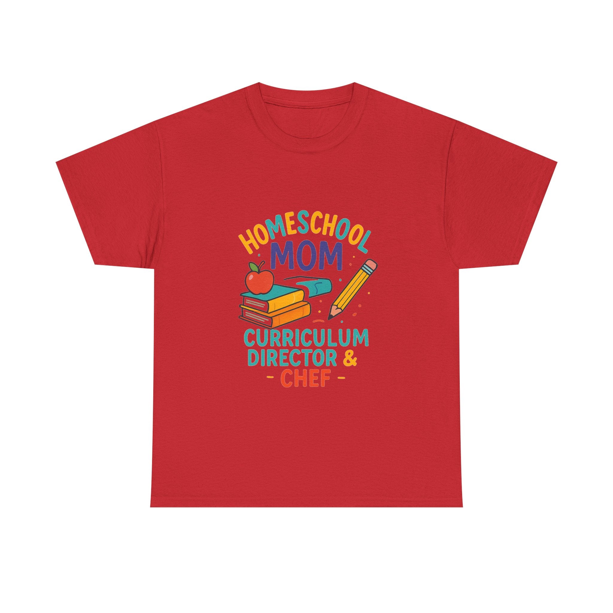 Homeschool Mom Curriculum Director And Chef T-Shirt