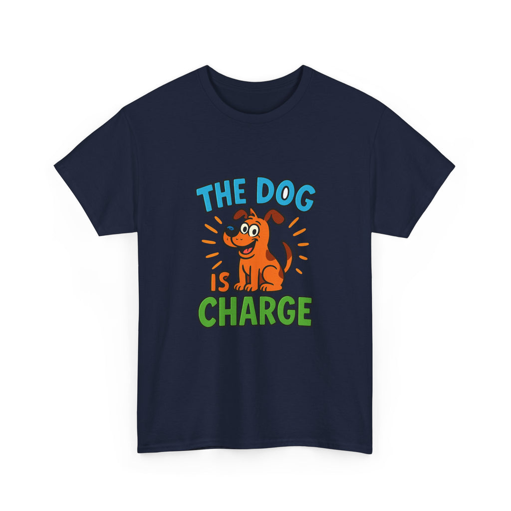 Boss Is The Dog T-Shirt | Funny Pet Humor | Graphic Tee
