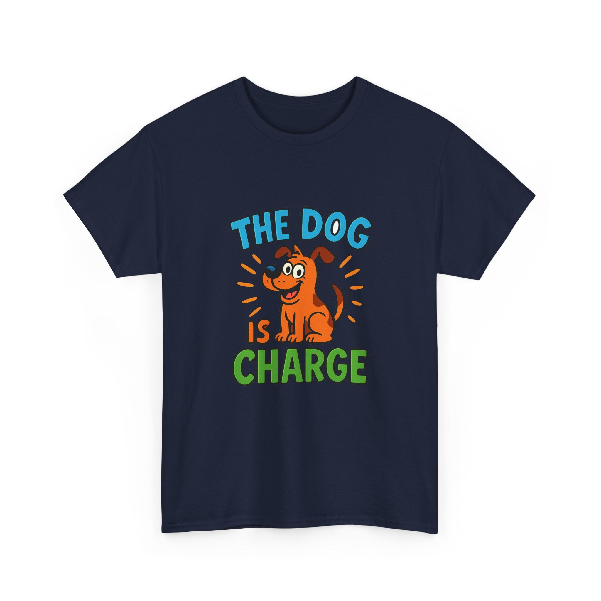 Boss Is The Dog T-Shirt | Funny Pet Humor | Graphic Tee