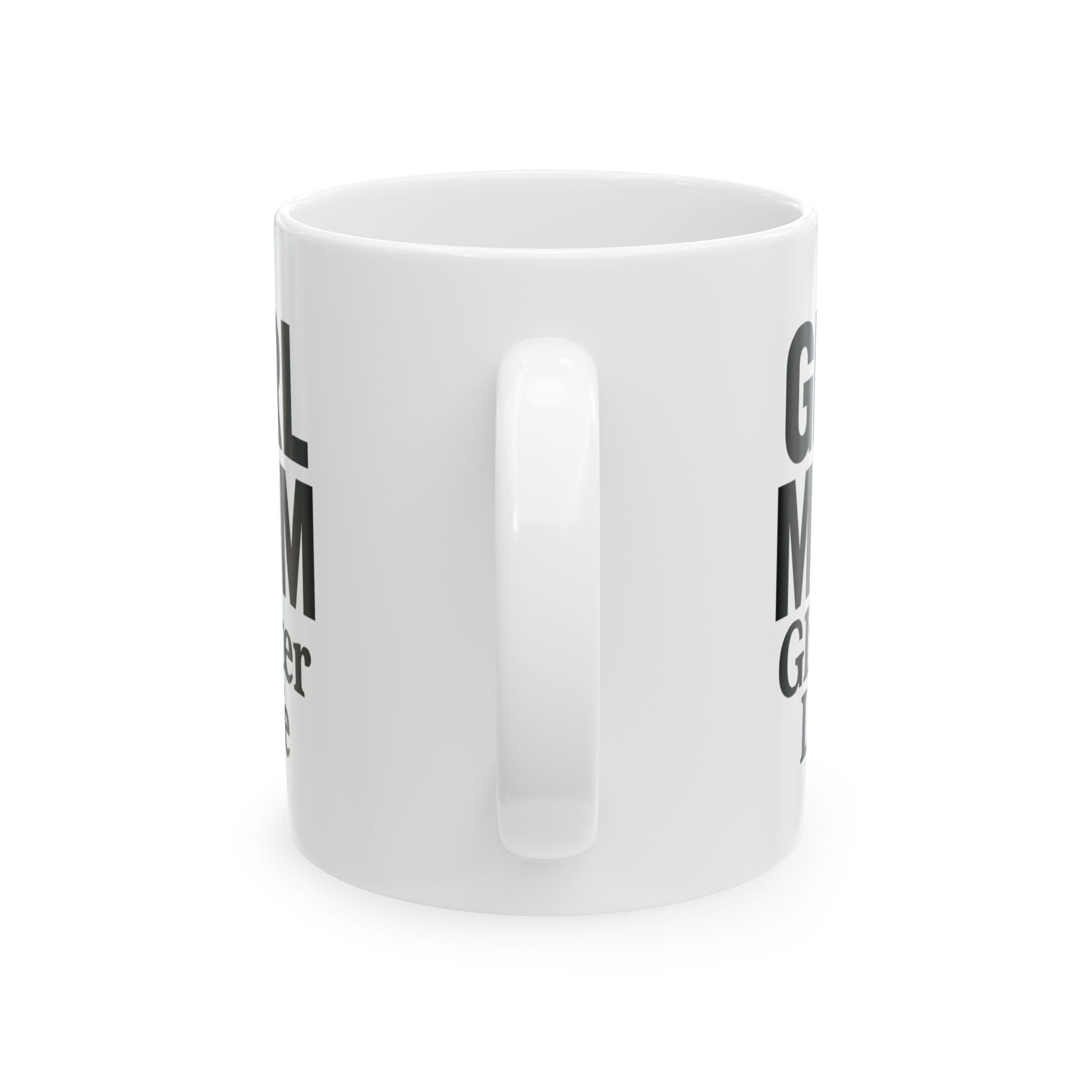 Girl Mom The Drama Is Real Coffee Mug | Funny Mom Gift | Ceramic Mug