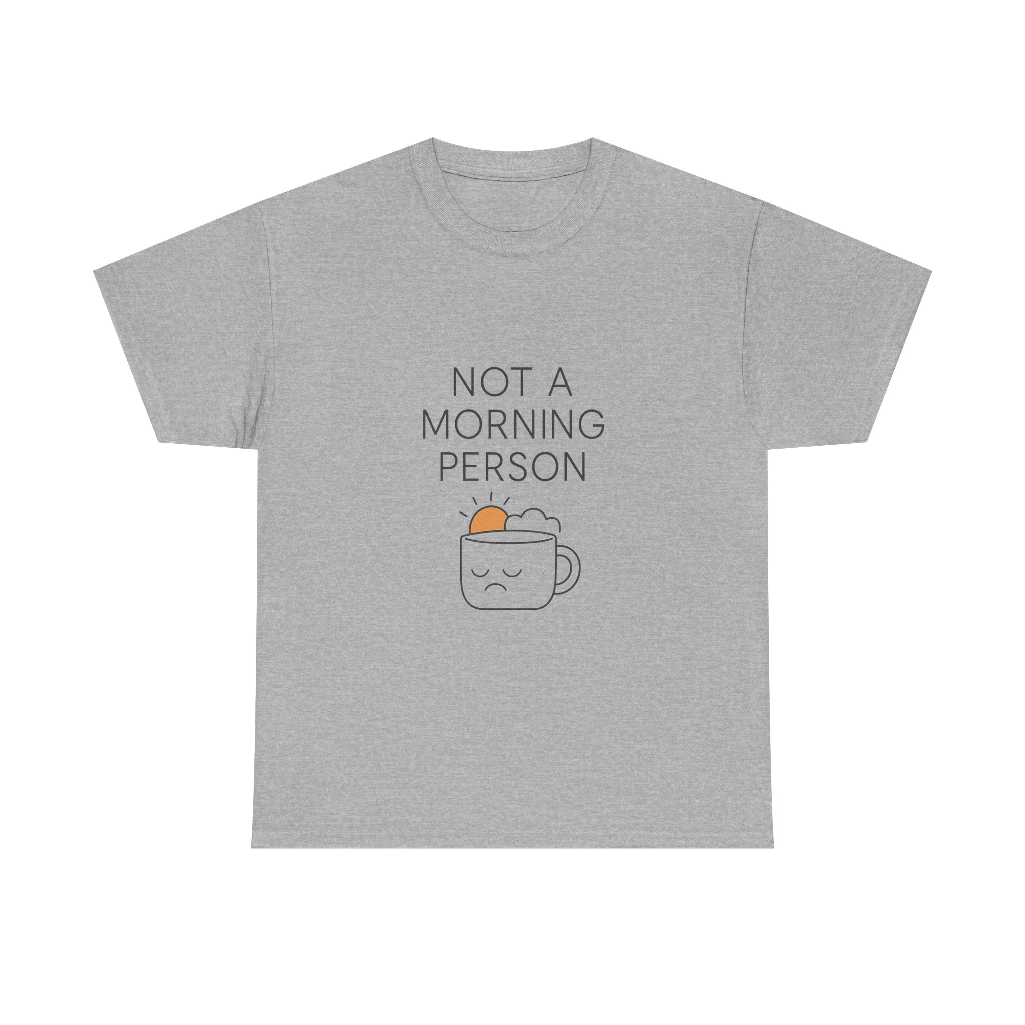 Not A Morning Person End Of Discussion T-Shirt | Funny Gift | Graphic Tee