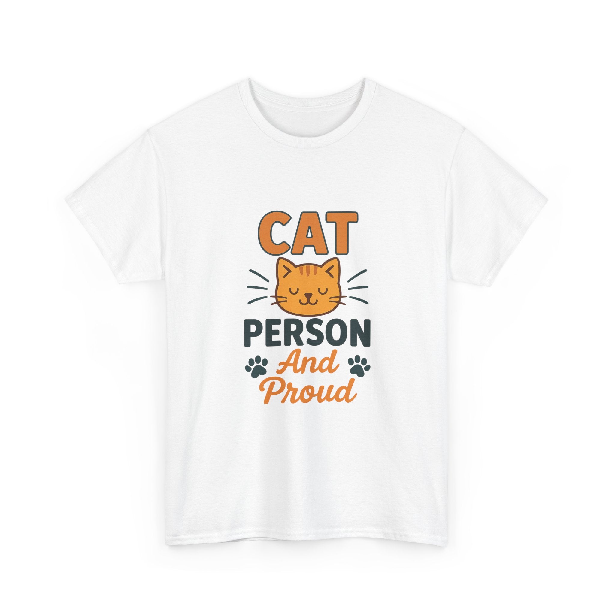 Cat Person Warning May Talk About Cats T-Shirt | Funny Cat Humor | Graphic Tee