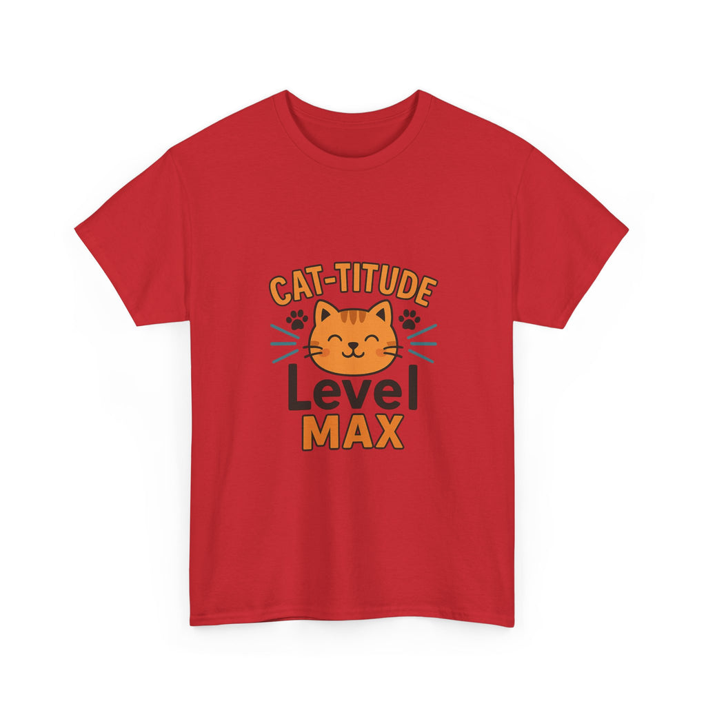 I Have Cat-titude And I Know It T-Shirt | Funny Cat Gift | Graphic Tee