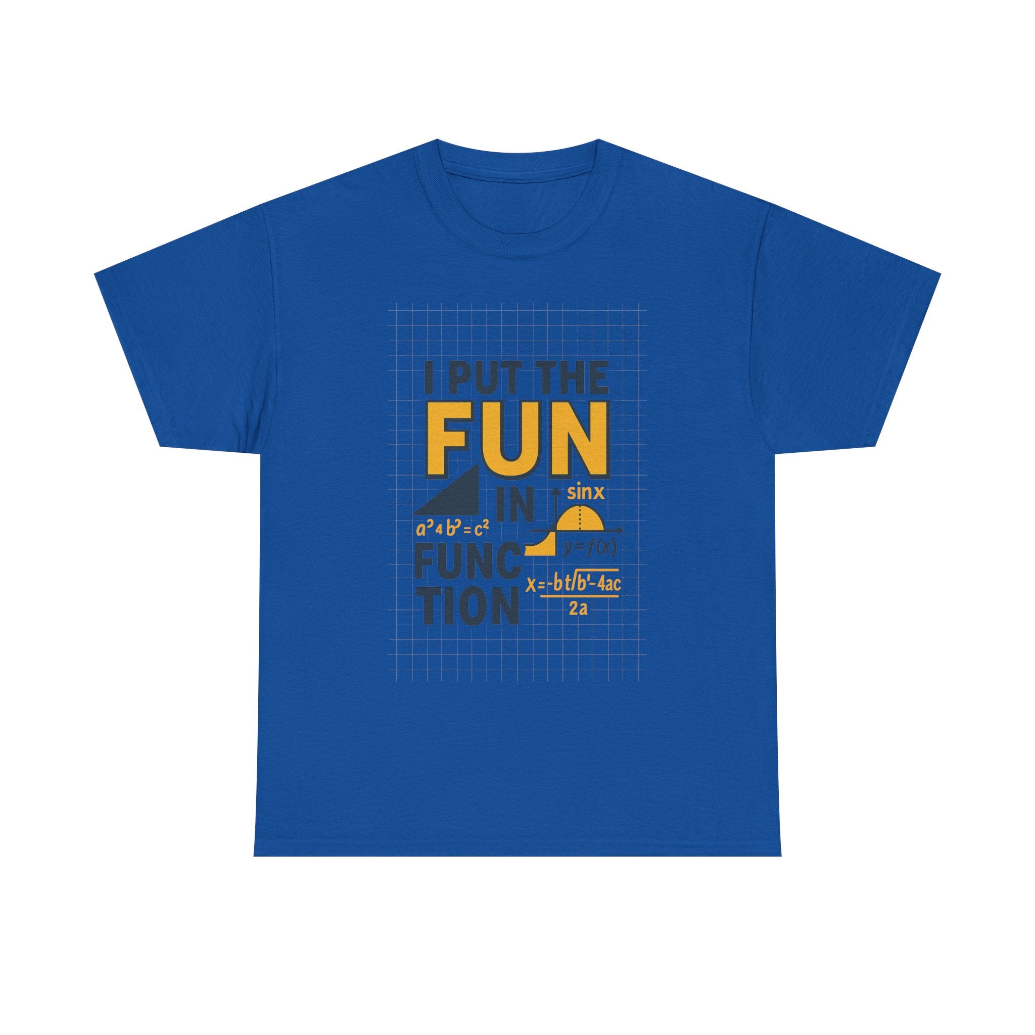 Math Teacher I Put The Fun In Function T-Shirt