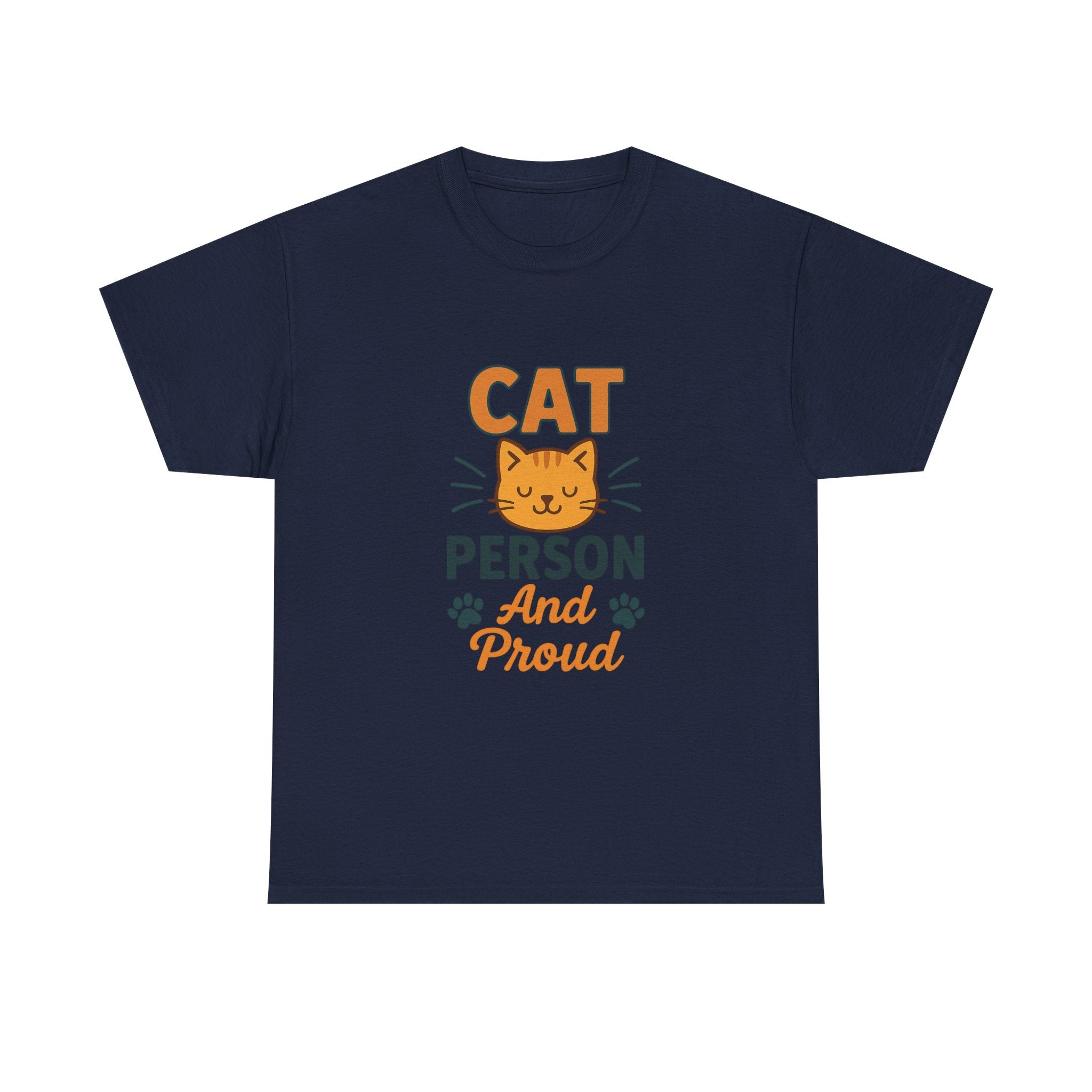 Cat Person Warning May Talk About Cats T-Shirt | Funny Cat Humor | Graphic Tee