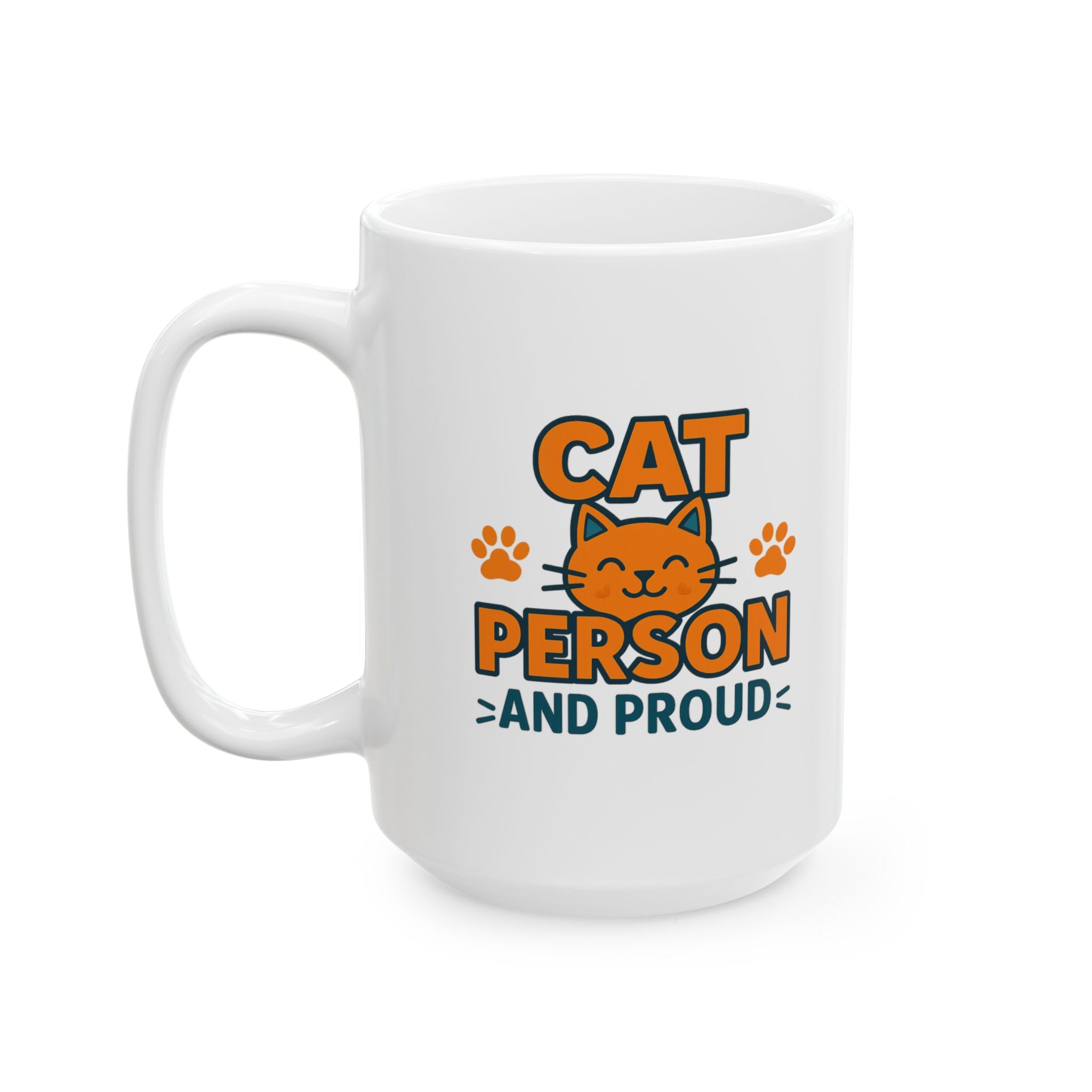 Confirmed Cat Person Since Birth Coffee Mug | Cat Appreciation Gift | Ceramic Mug