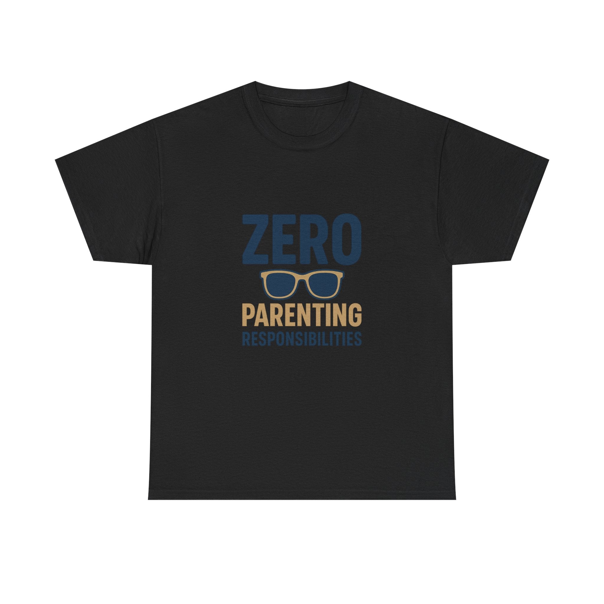 Funny Uncle Zero Parenting Responsibilities T-Shirt | Funny Gift | Graphic Tee