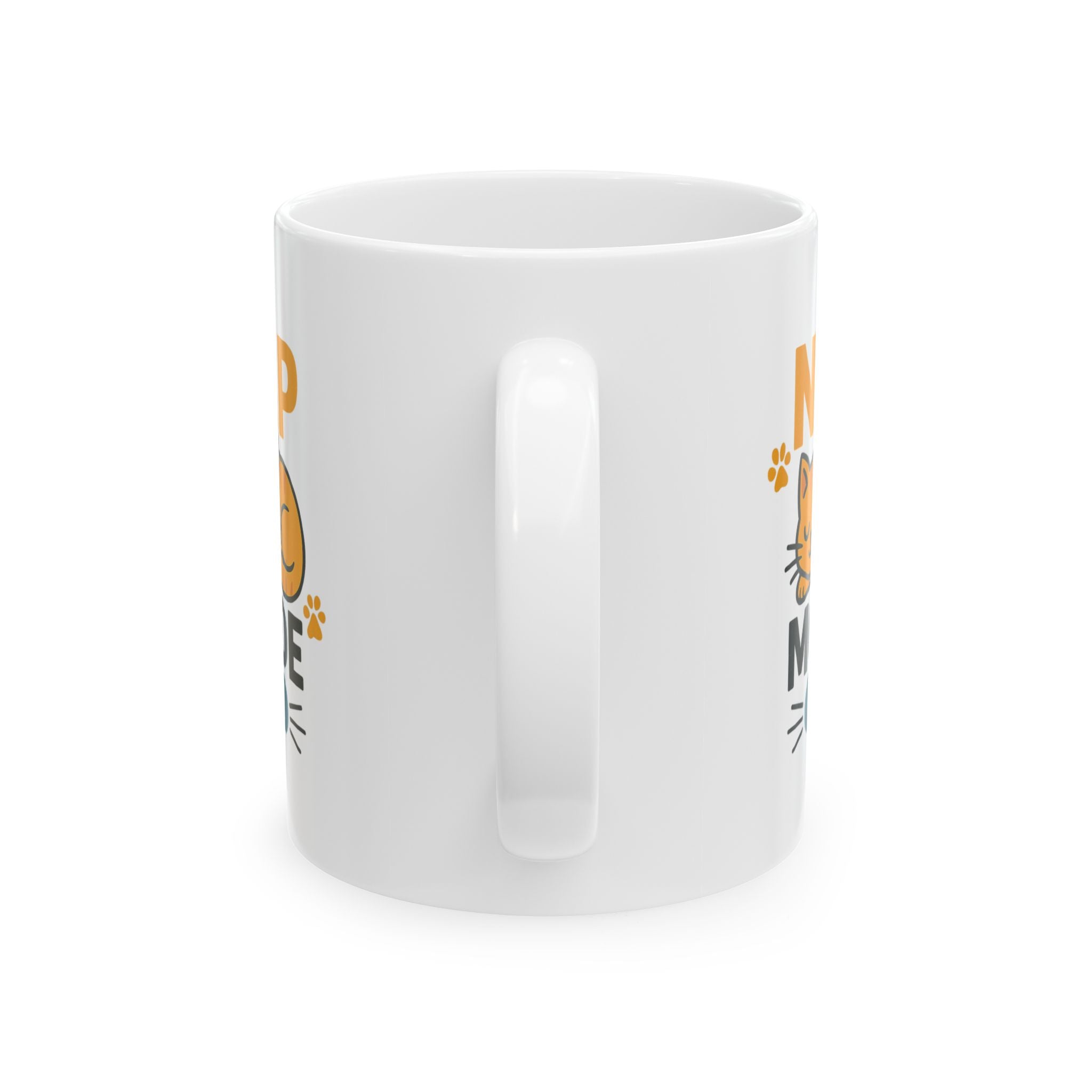 Cat Nap Mode Loading Coffee Mug | Funny Cat Gift | Ceramic Mug