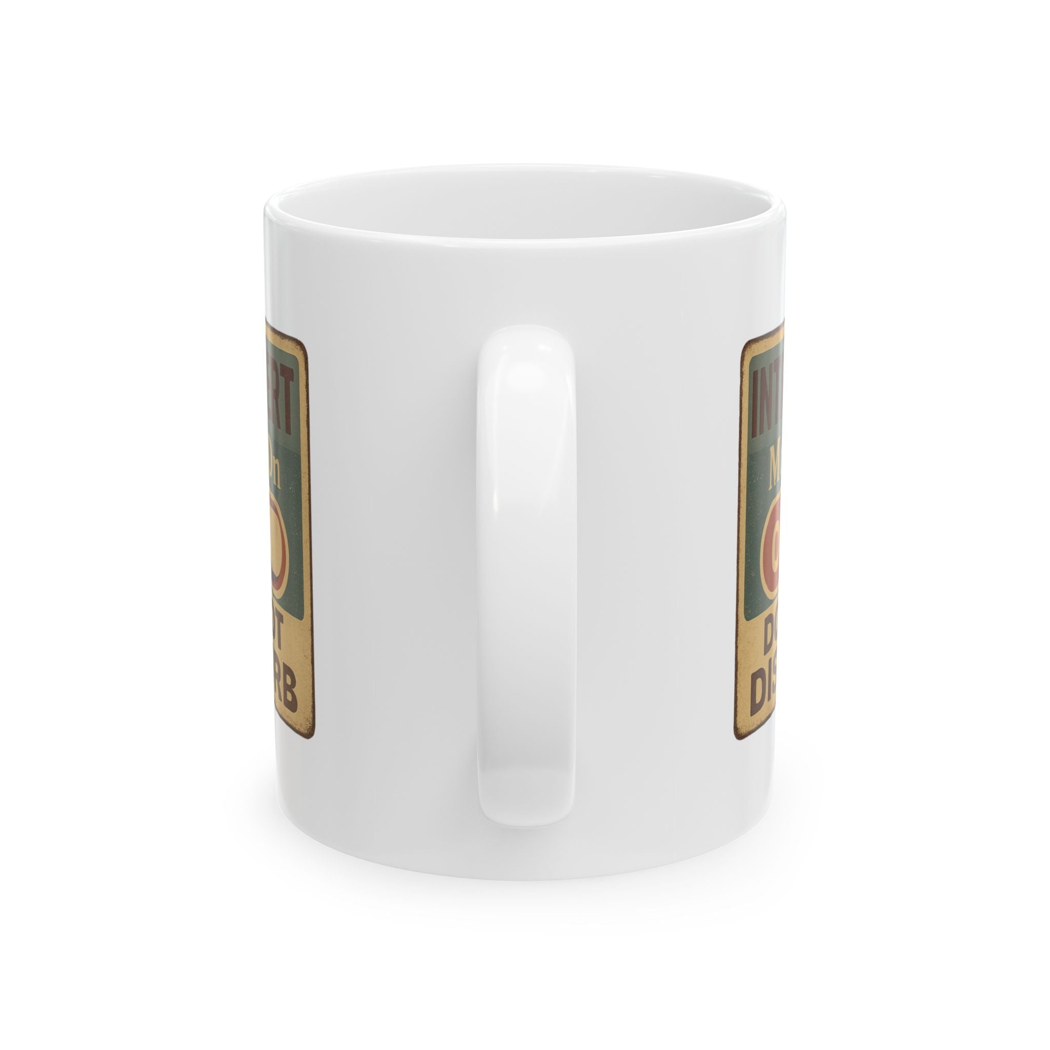 Introvert Recharging Please Wait Coffee Mug | Funny Introvert Humor | Ceramic Mug