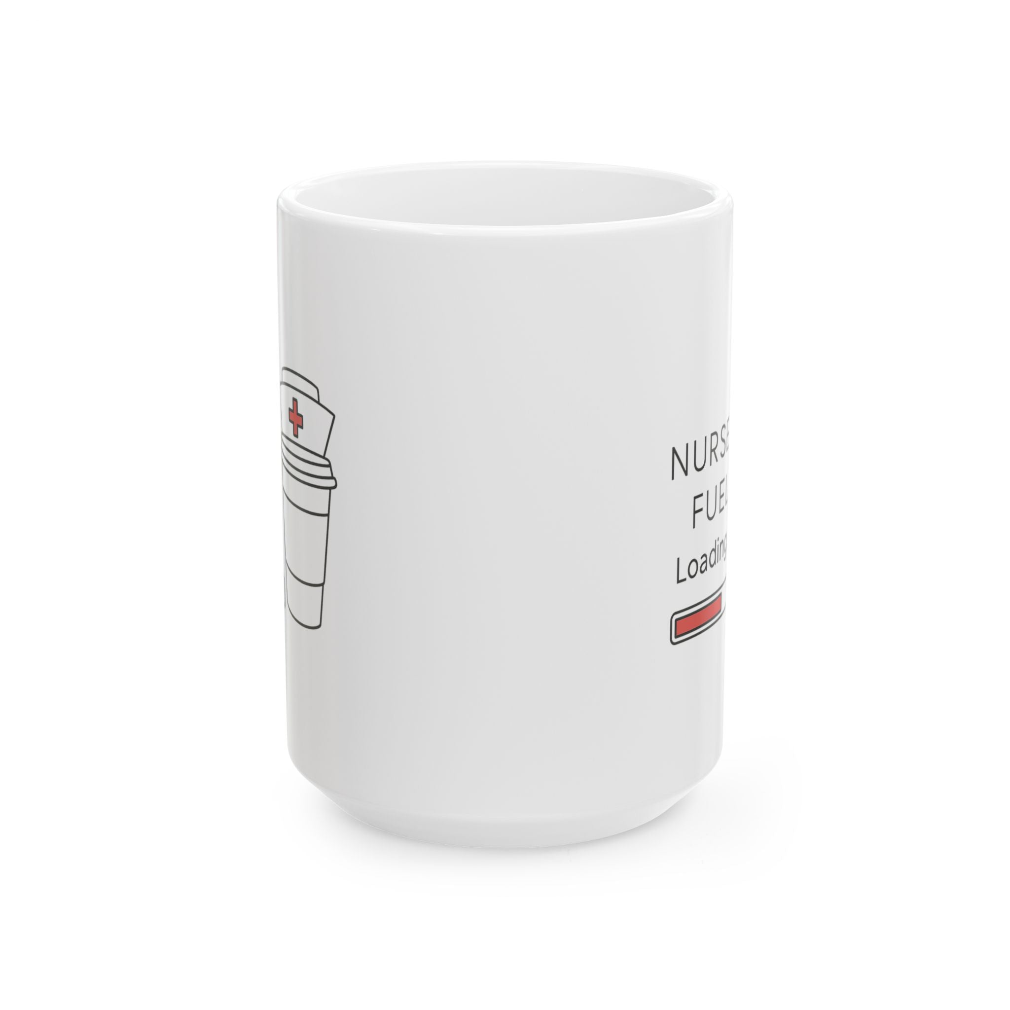 This Is Nurse Fuel Coffee Mug | Funny Nurse Coffee Humor | Ceramic Mug
