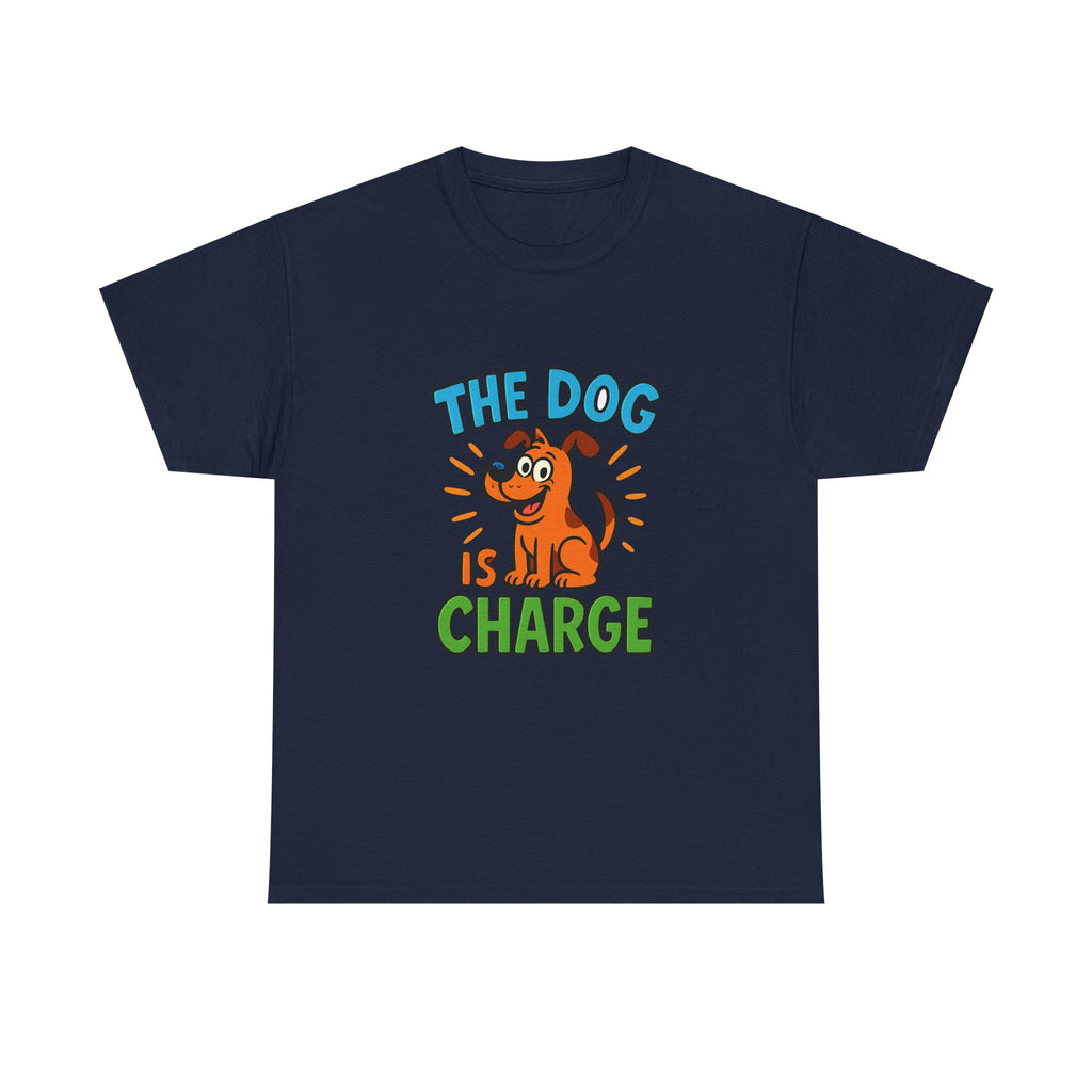 Boss Is The Dog T-Shirt | Funny Pet Humor | Graphic Tee