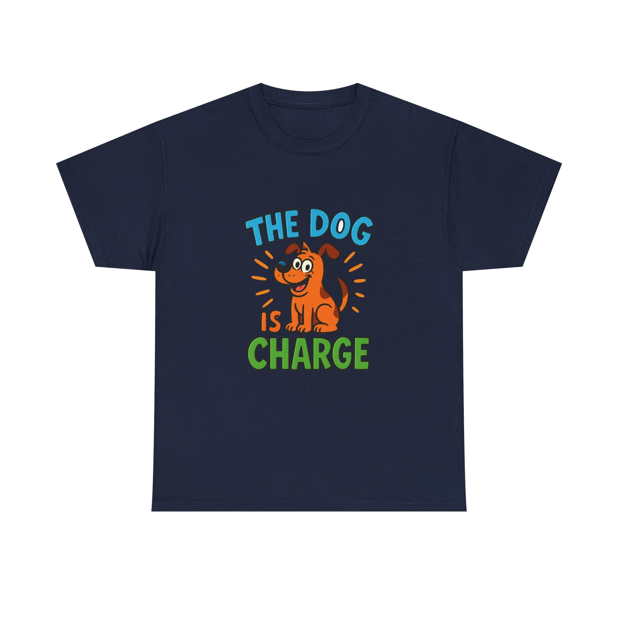 Boss Is The Dog T-Shirt | Funny Pet Humor | Graphic Tee