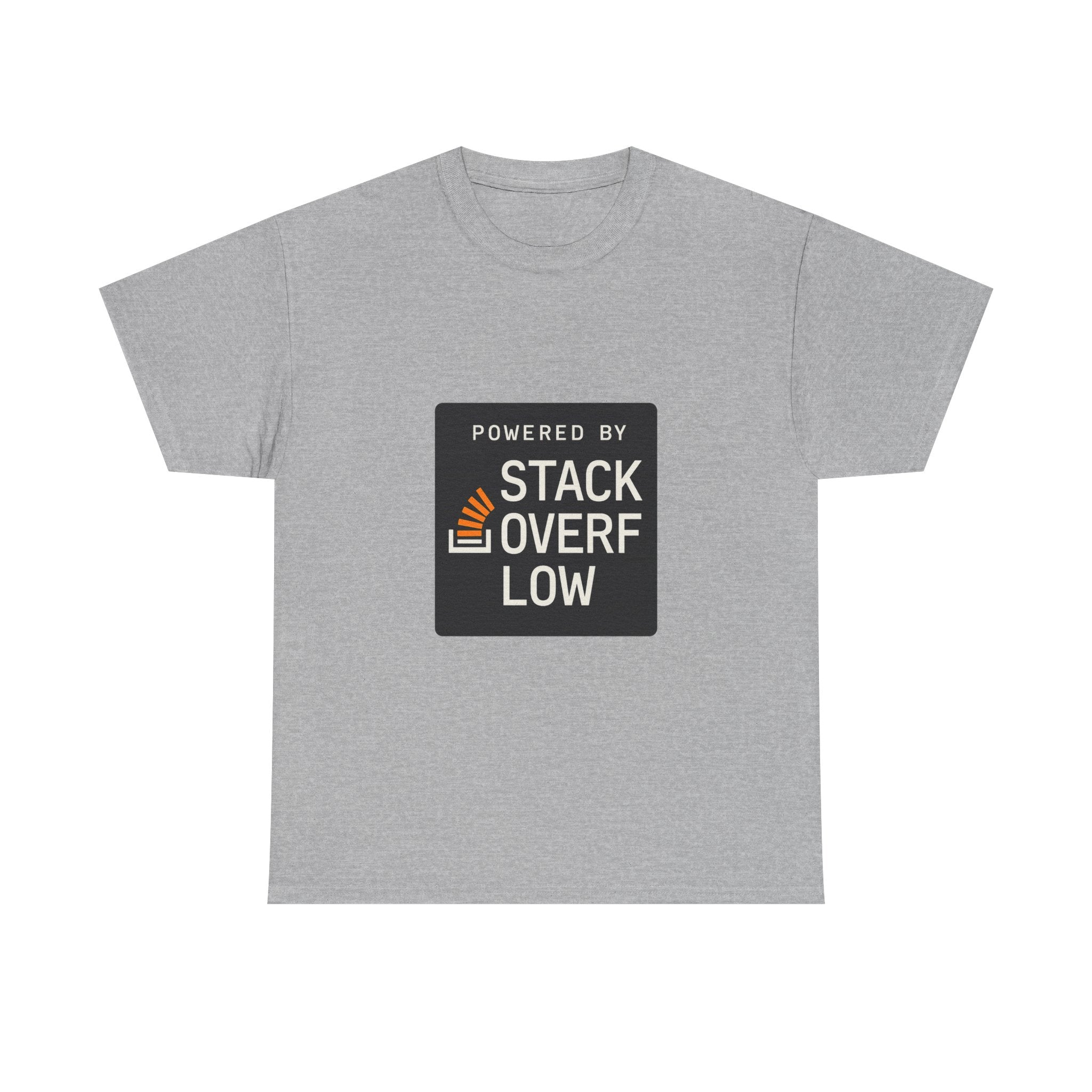 Software Engineer Powered By Stack Overflow T-Shirt | Unique Gift | Graphic Tee
