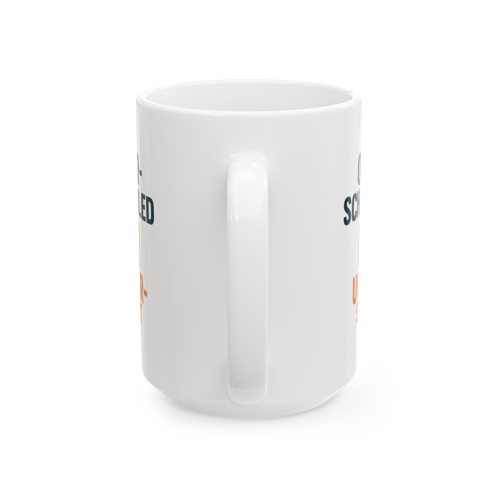 Overscheduled Underslept Still Showing Up Coffee Mug | Unique Gift | Ceramic Mug