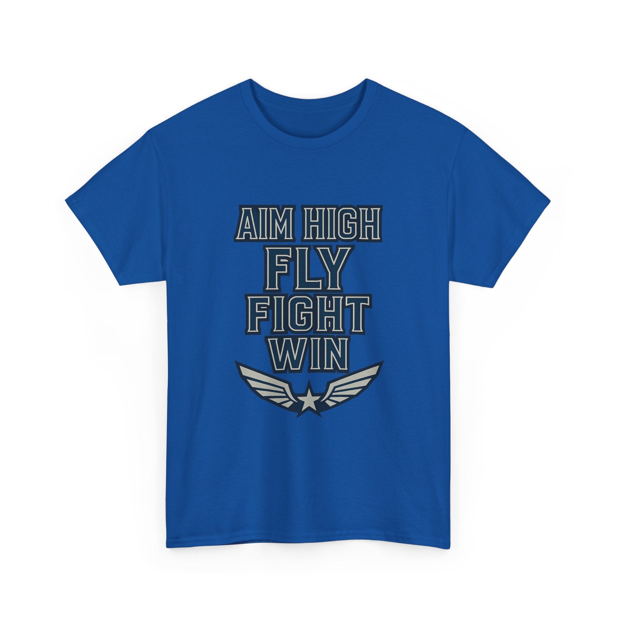 Air Force Veteran Aim High Fly Fight Win T-Shirt | Veteran Gift | Graphic Tee