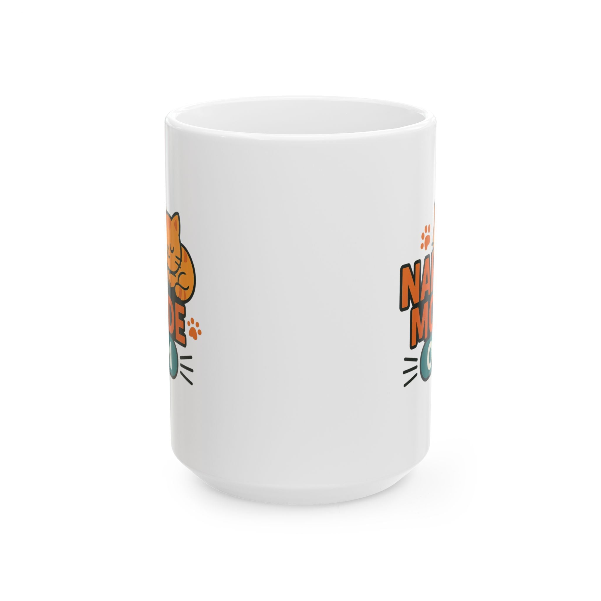 Nap Queen Cat Life Goals Coffee Mug | Cat Napper Gift | Ceramic Mug