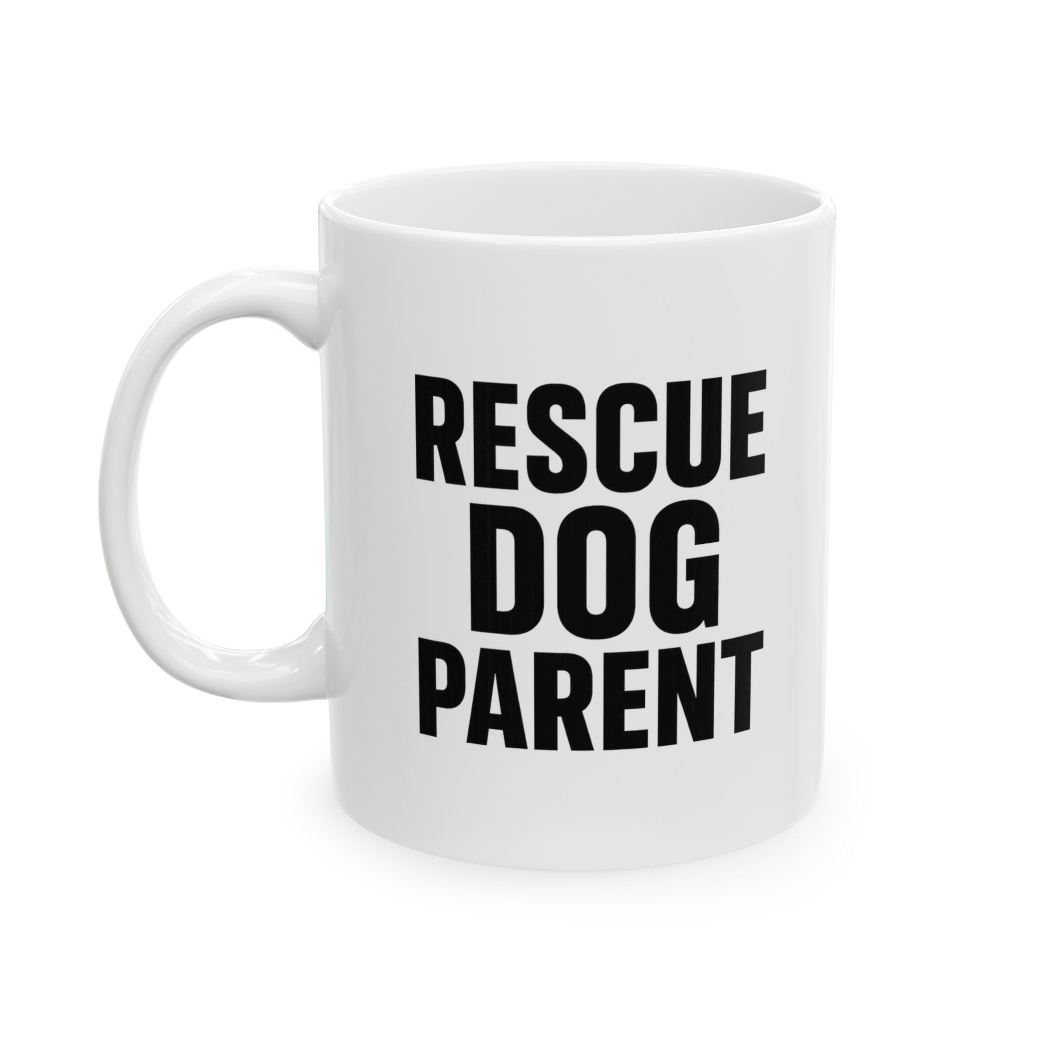 Rescue Dog Changed My Life Coffee Mug | Adoption Gift | Ceramic Mug