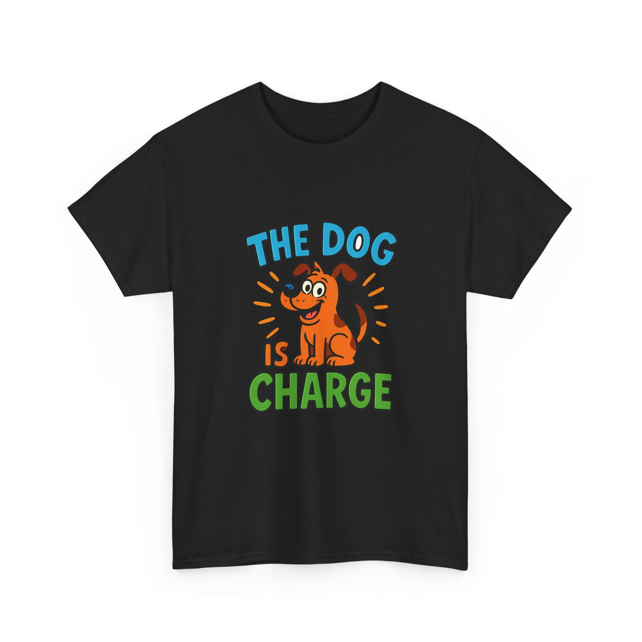 Boss Is The Dog T-Shirt | Funny Pet Humor | Graphic Tee