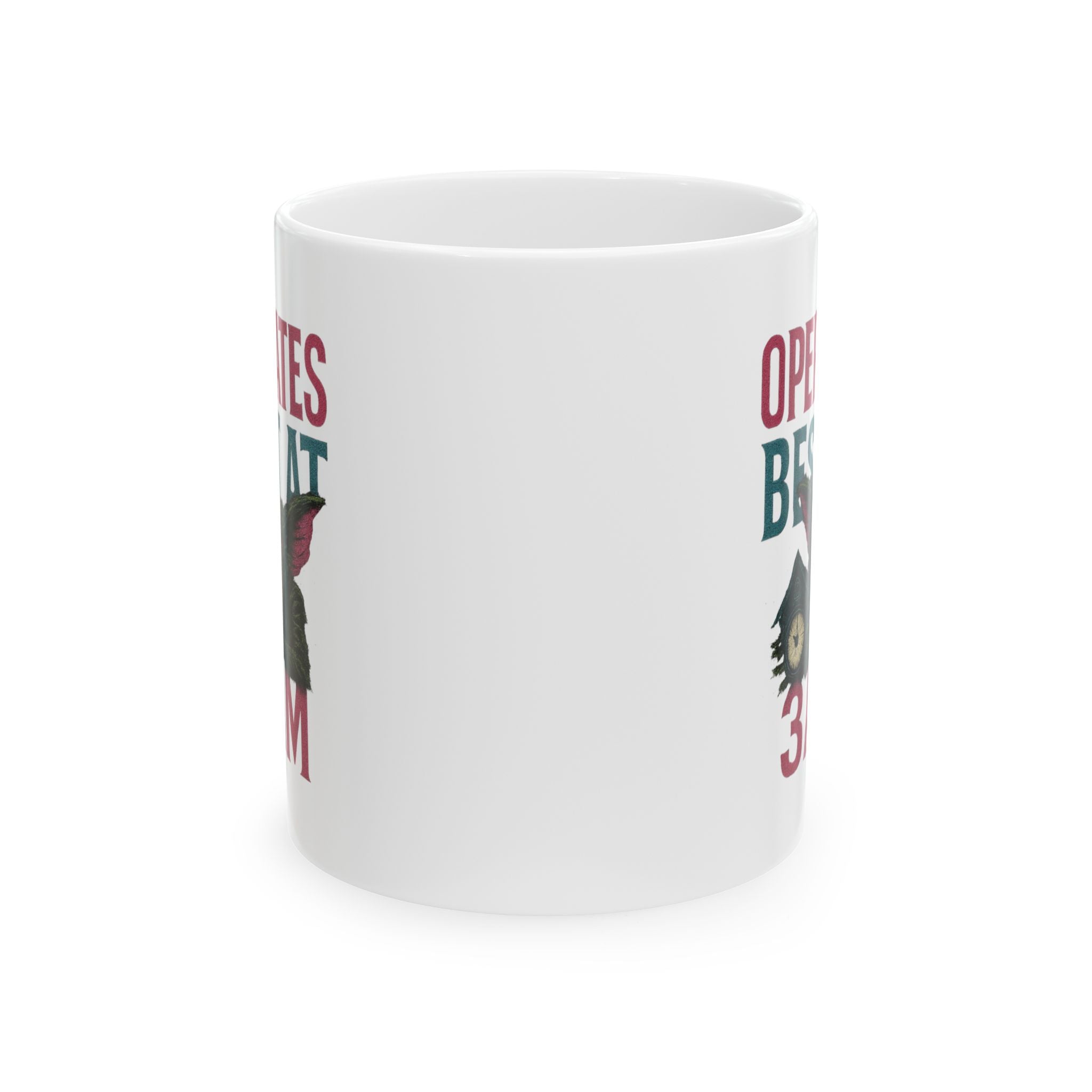 Chaos Gremlin Operates Best At 3AM Coffee Mug | Unique Gift | Ceramic Mug