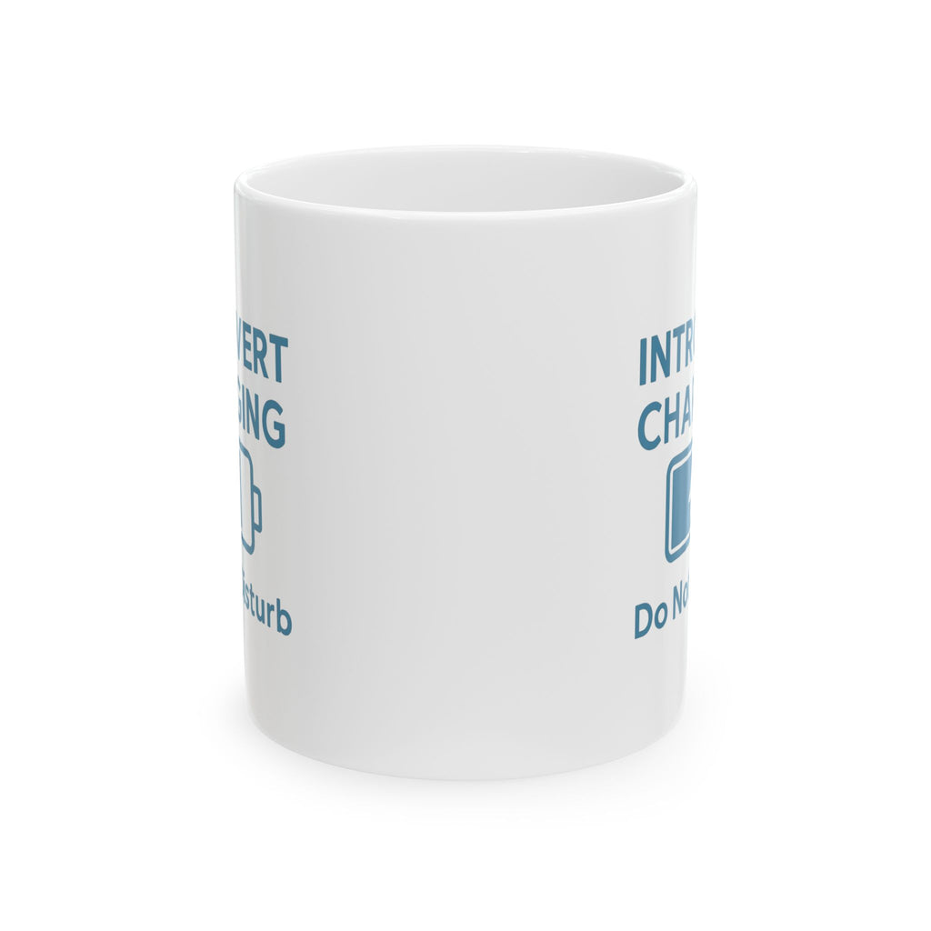Introvert Charging Please Do Not Disturb Ceramic Mug