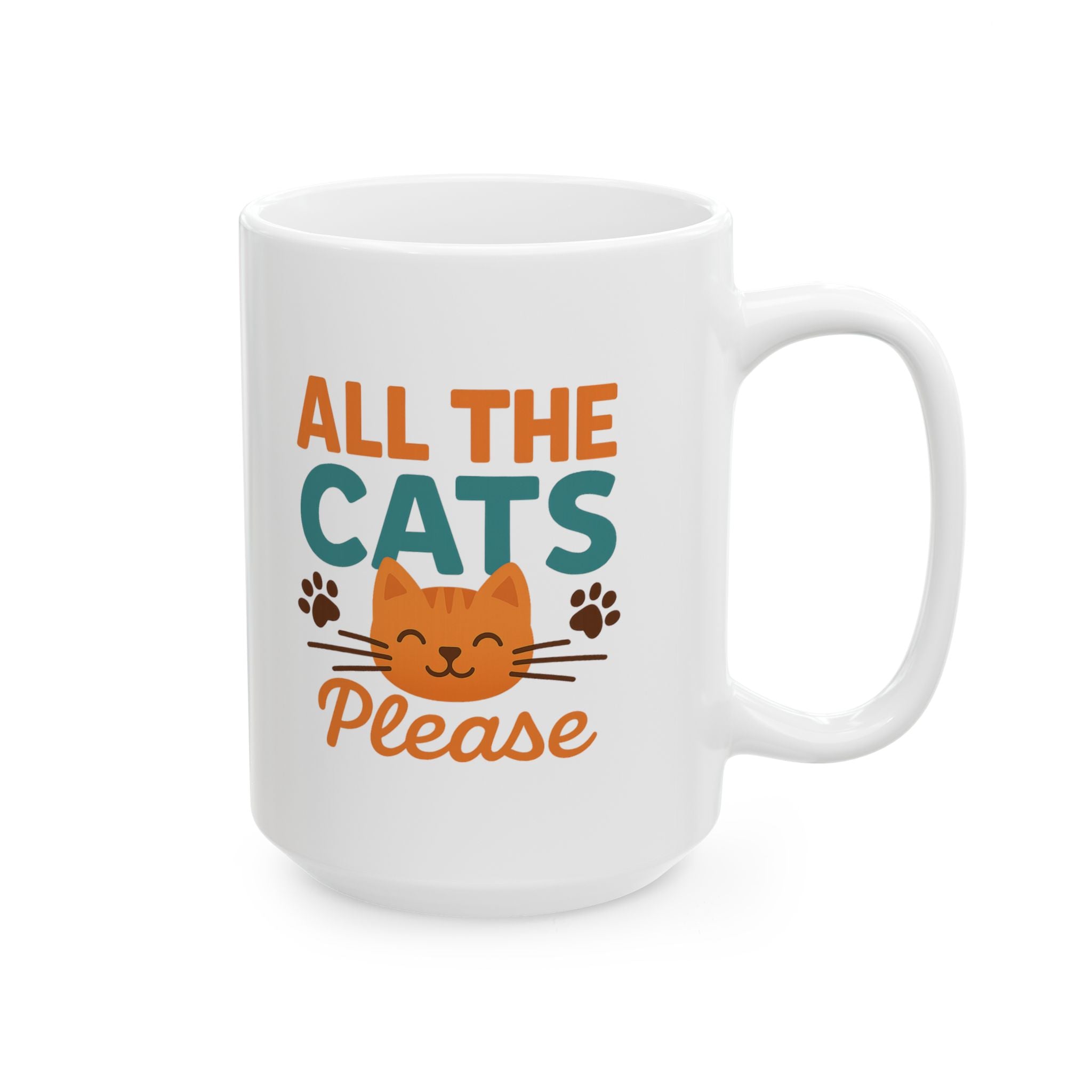 Cat Math One More Never Hurt Coffee Mug | Funny Cat Mom Gift | Ceramic Mug