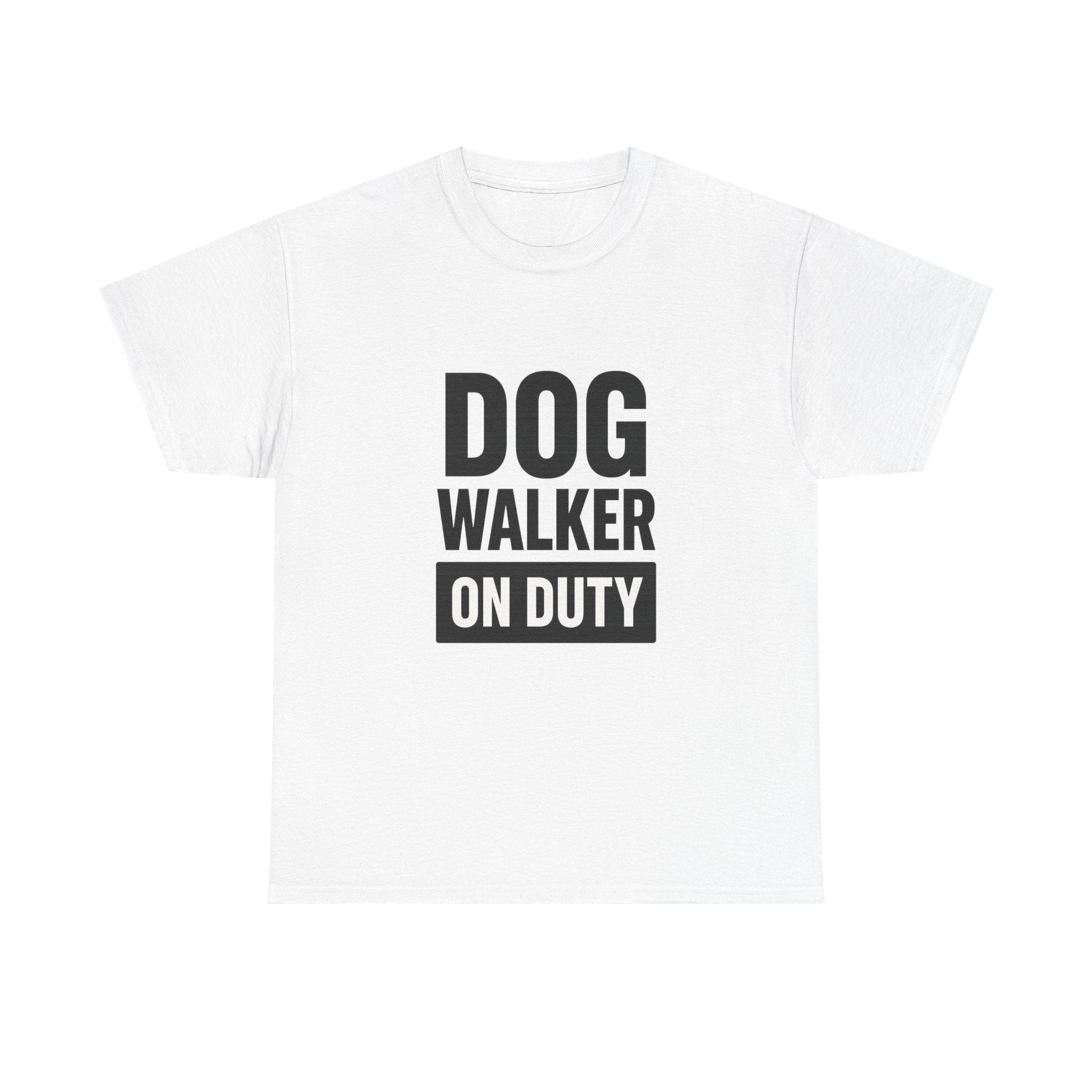 Rain Or Shine This Dog Gets Walked T-Shirt | Dedicated Dog Owner | Graphic Tee