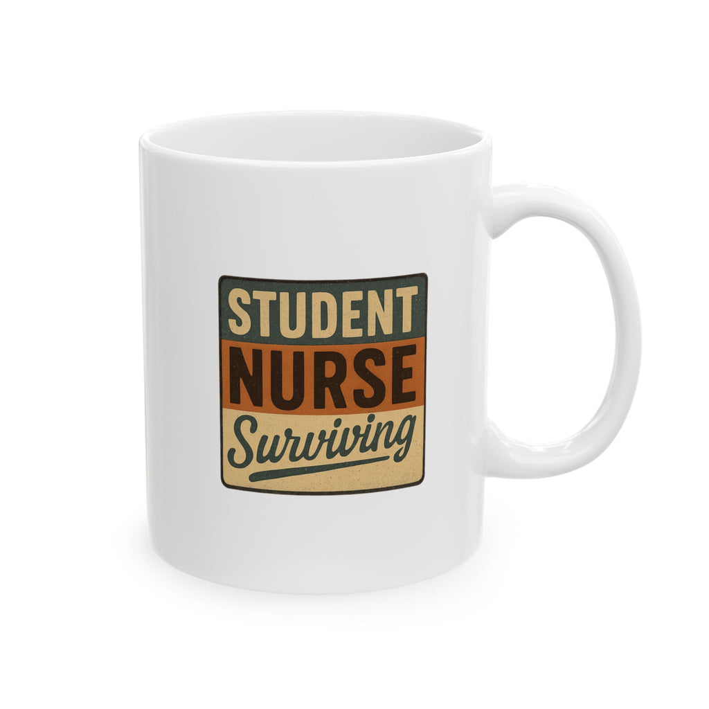 Student Nurse Surviving Clinical Season Coffee Mug | Nursing Student Gift | Ceramic Mug
