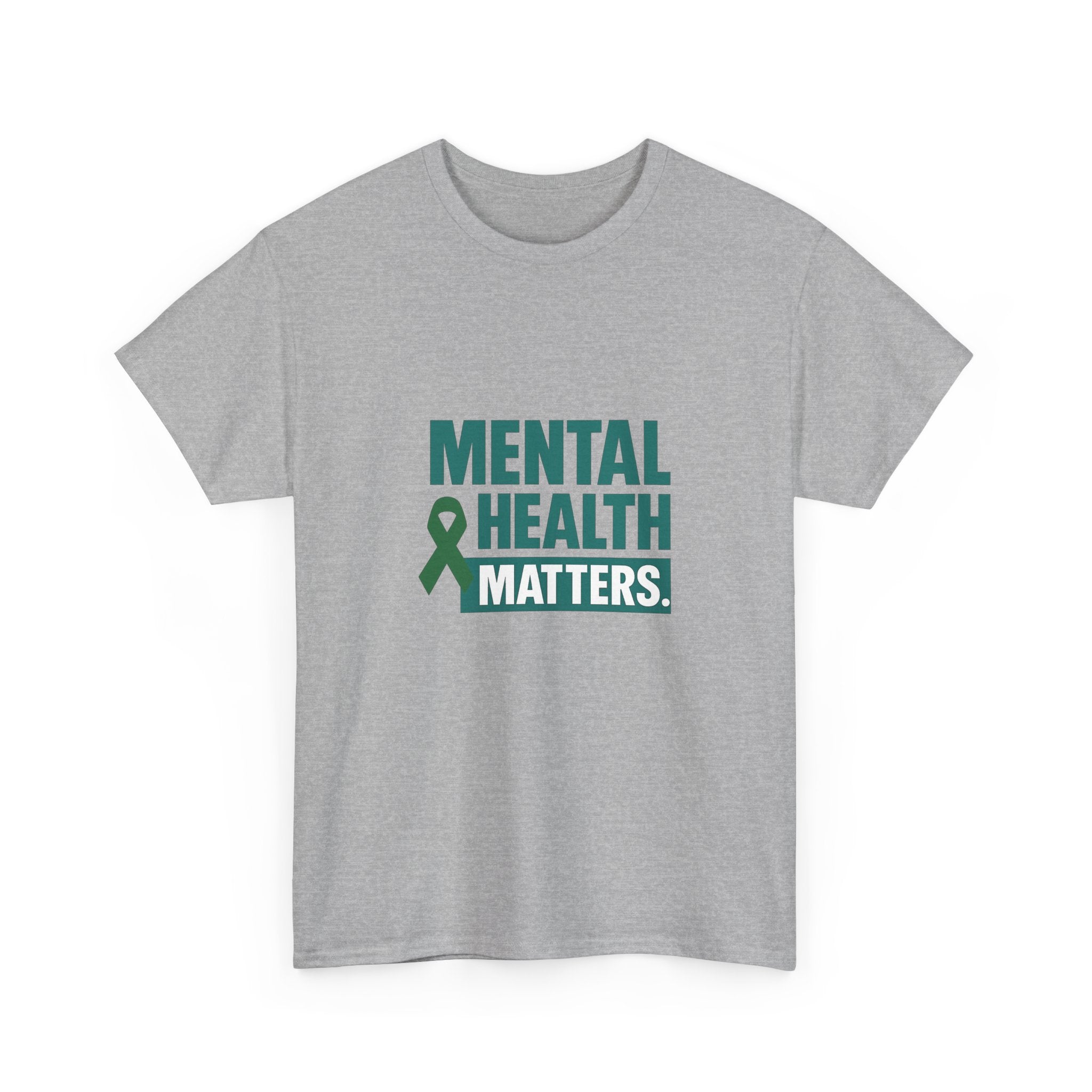 Mental Health Matters Full Stop T-Shirt | Unique Gift | Graphic Tee