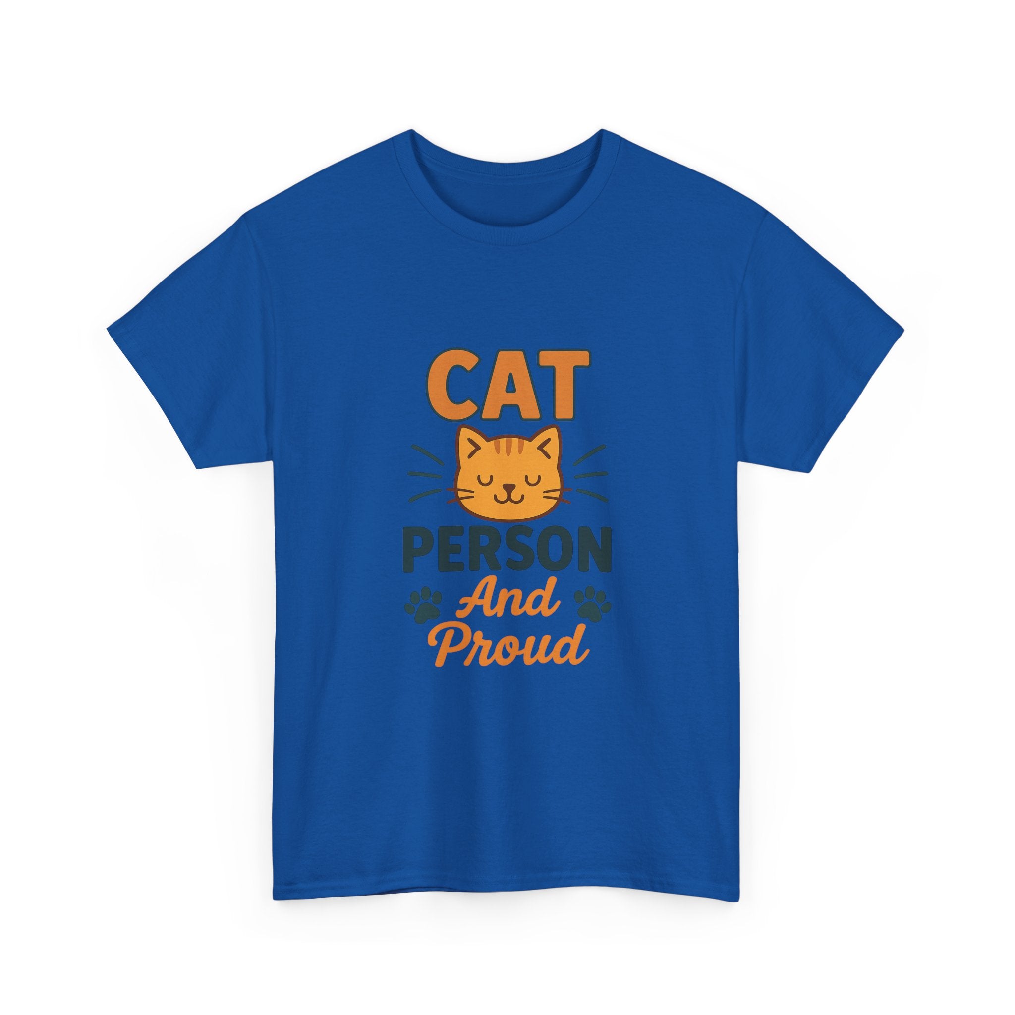 Cat Person Warning May Talk About Cats T-Shirt | Funny Cat Humor | Graphic Tee