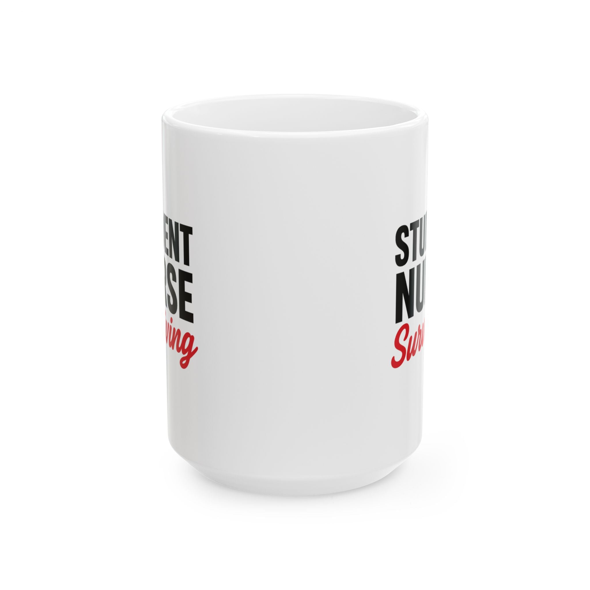 Student Nurse Studying Hard Coffee Harder Coffee Mug | Nursing Humor | Ceramic Mug