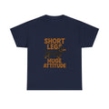 Dachshund Mom Short Legs Huge Attitude T-Shirt | Gift for Mom | Graphic Tee