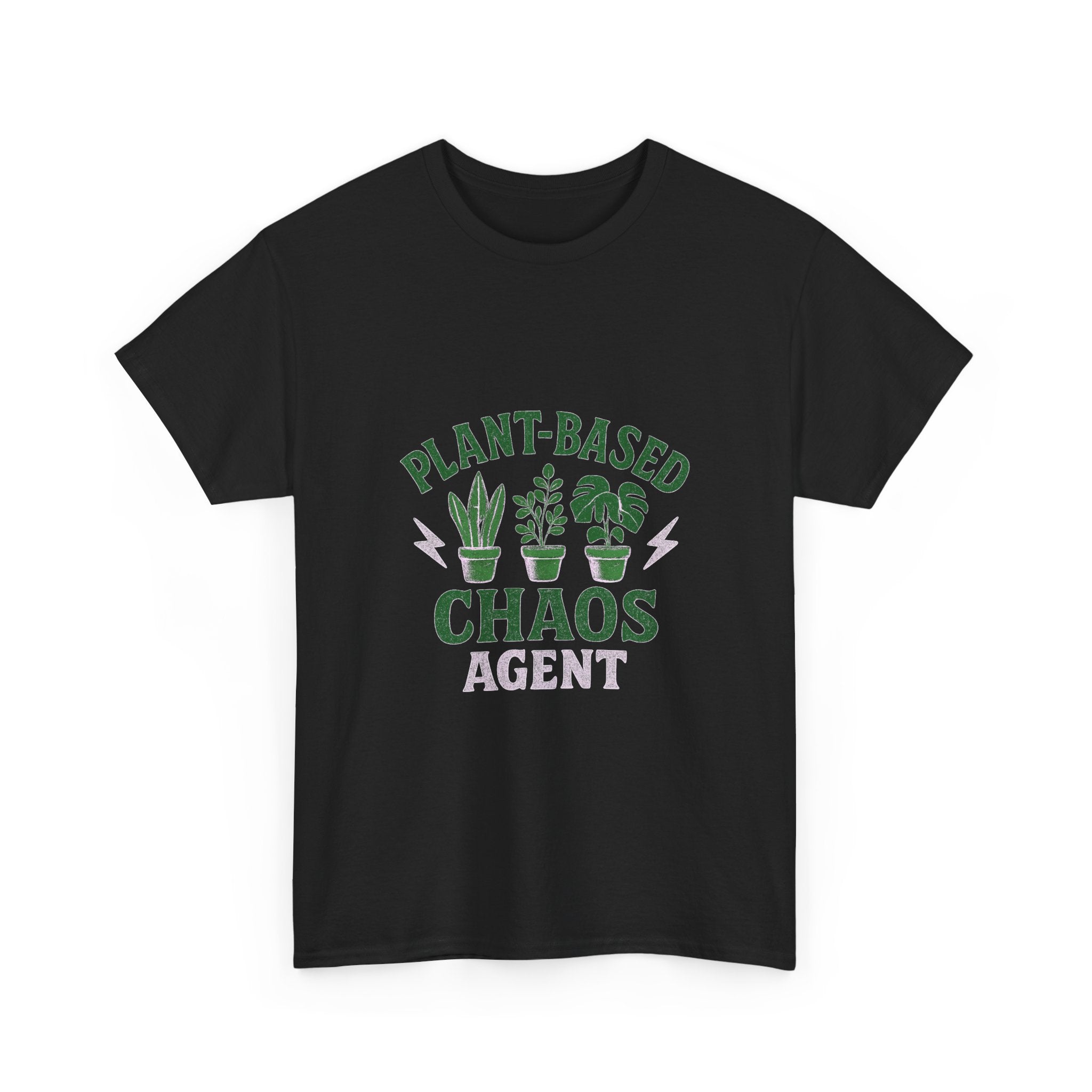 Plant-Based Chaos Agent T-Shirt | Unique Gift | Graphic Tee