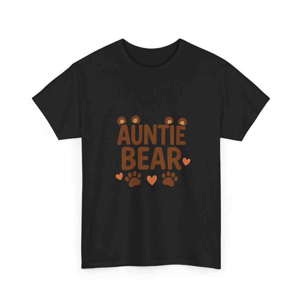 Auntie Bear Proud Aunt T-Shirt | Unique Gift | Graphic Tee