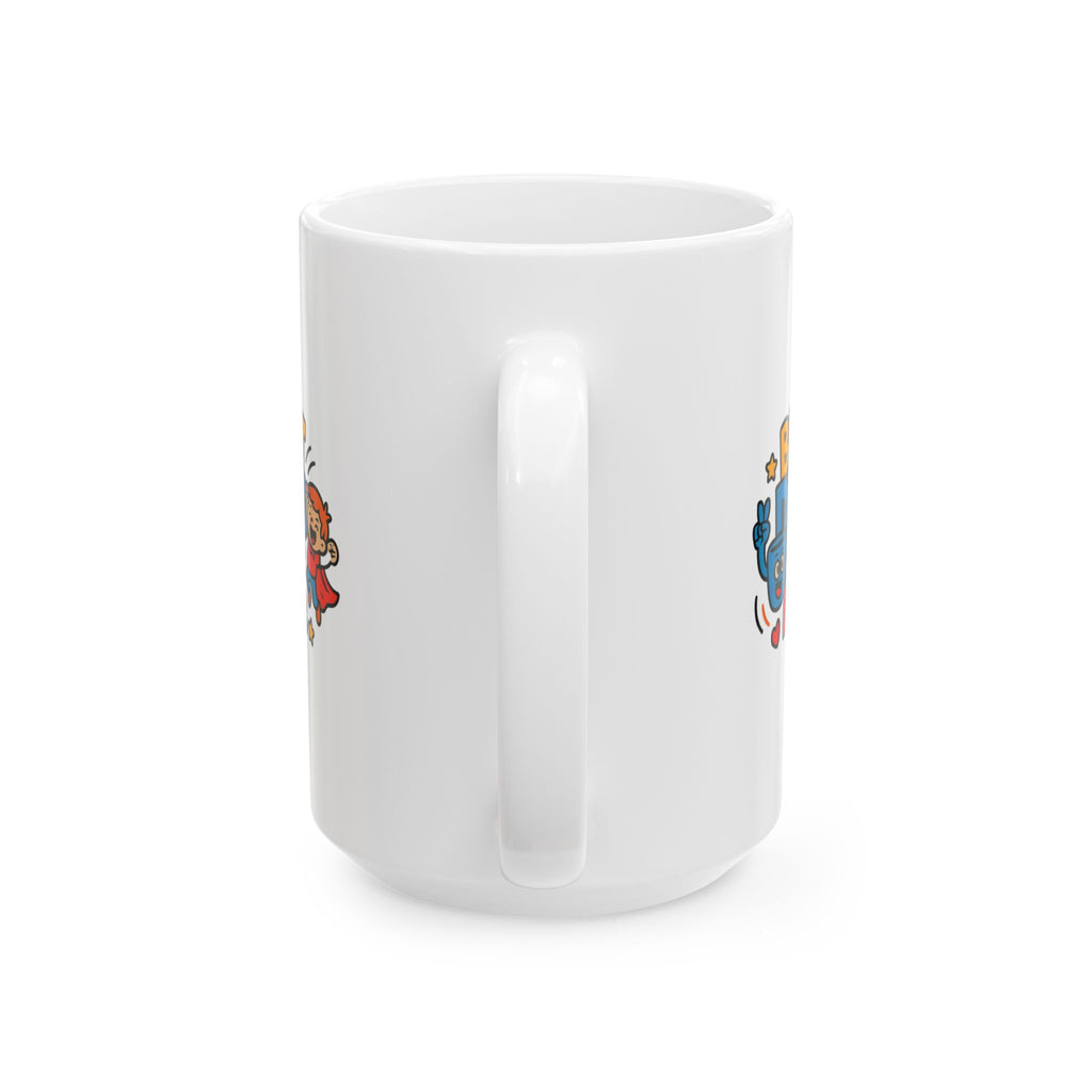 Best Dad In The Galaxy And Beyond Coffee Mug | Funny Dad Gift | Ceramic Mug