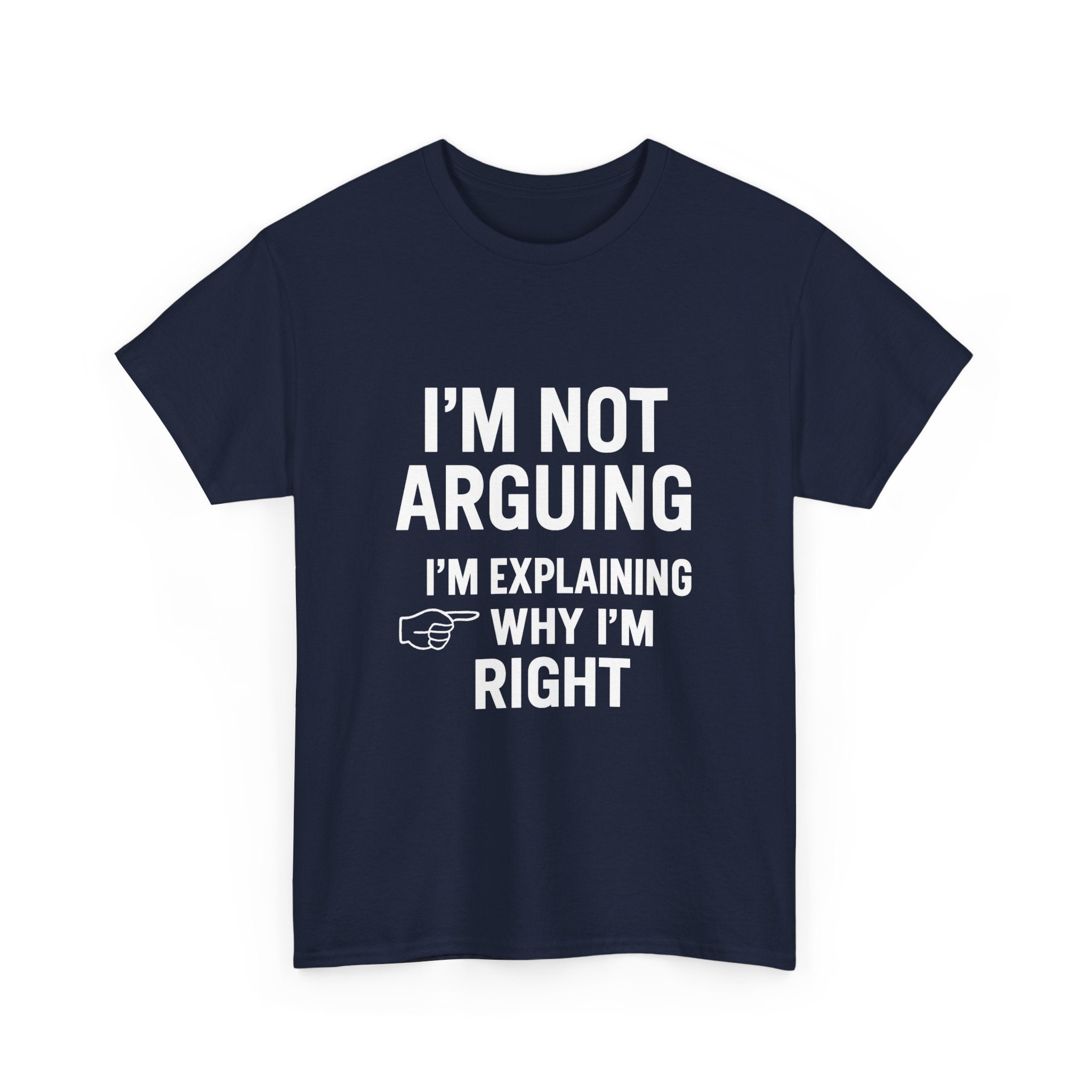 I'm Not Arguing Funny T-Shirt | Funny Gift | Graphic Tee