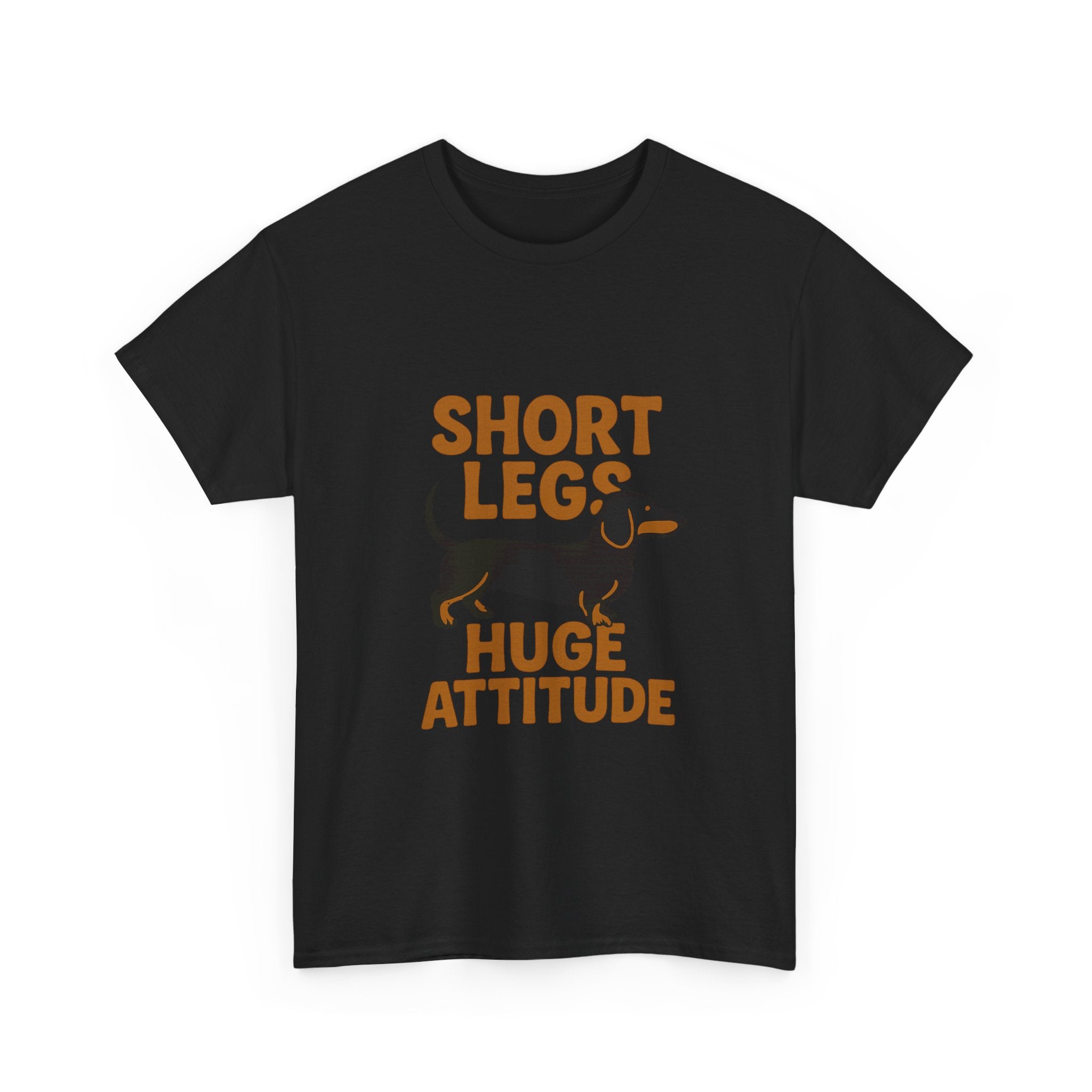 Dachshund Mom Short Legs Huge Attitude T-Shirt | Gift for Mom | Graphic Tee