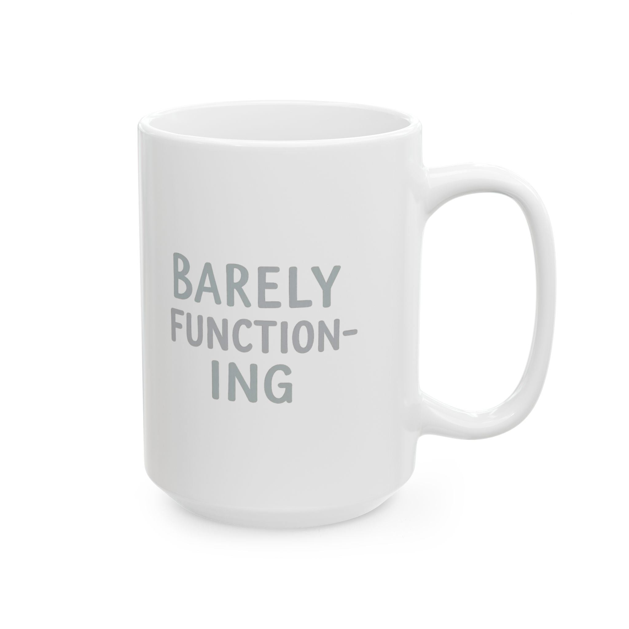 System Status Barely Online Send Coffee Coffee Mug | Funny Gift | Ceramic Mug