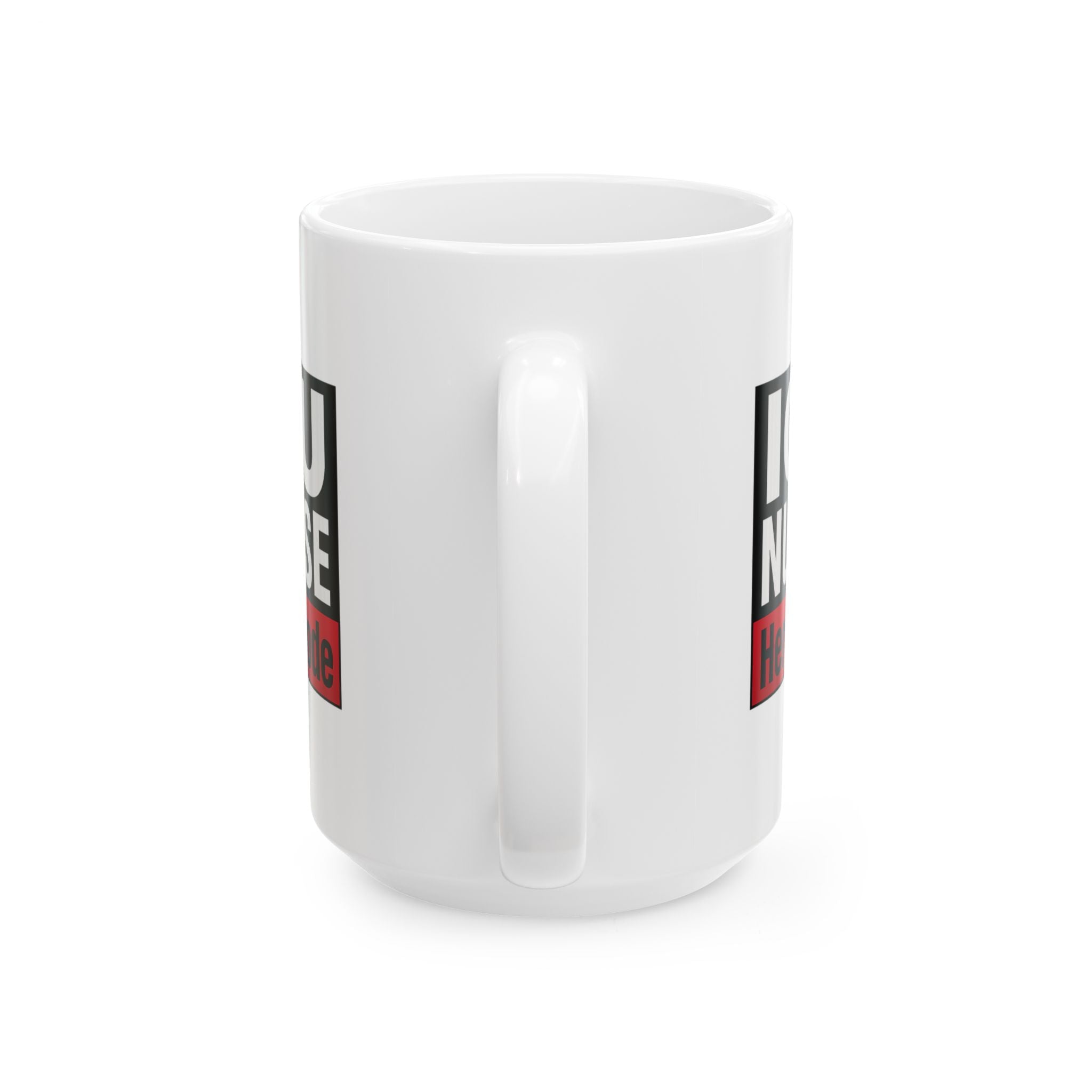 ICU Nurse Because Badass Is Not A Job Title Coffee Mug | ICU Nurse Gift | Ceramic Mug