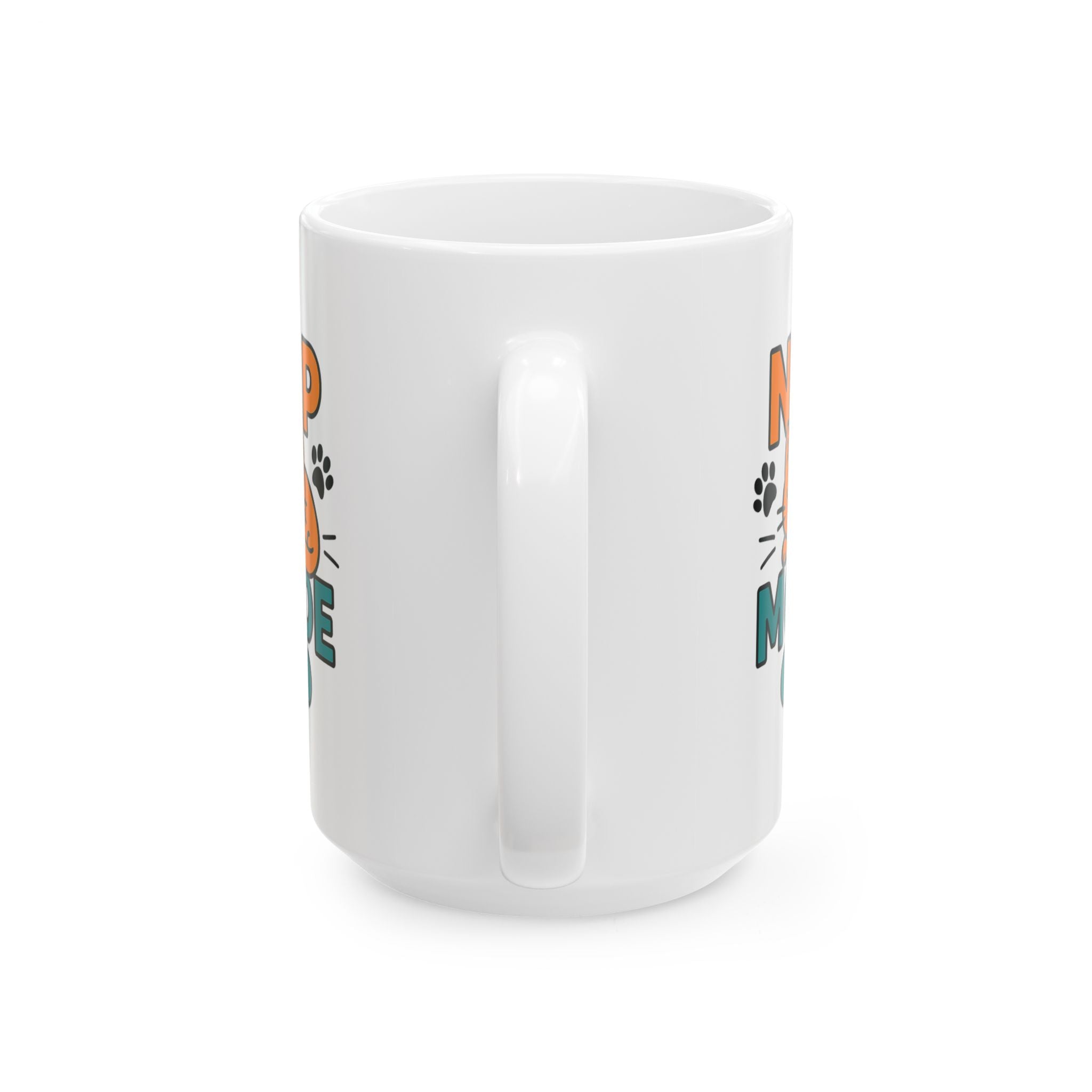 Do Not Disturb Cat Napping In Progress Coffee Mug | Cat Lover Humor | Ceramic Mug