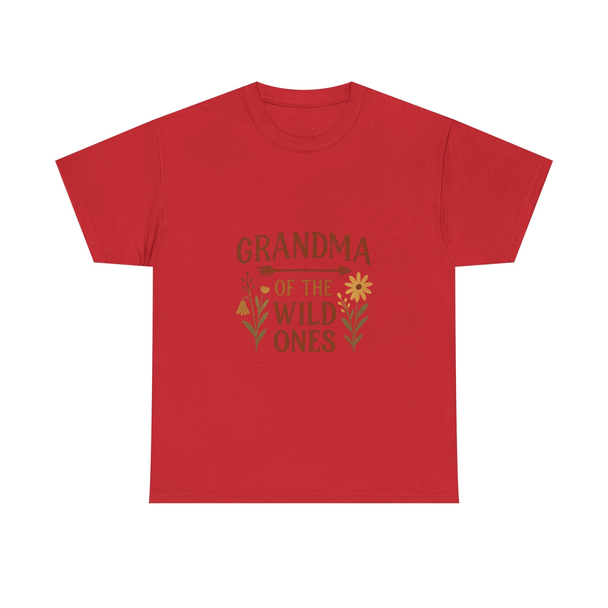 Grandma Of The Wild Ones Grandmother T-Shirt | Gift for Grandma | Graphic Tee