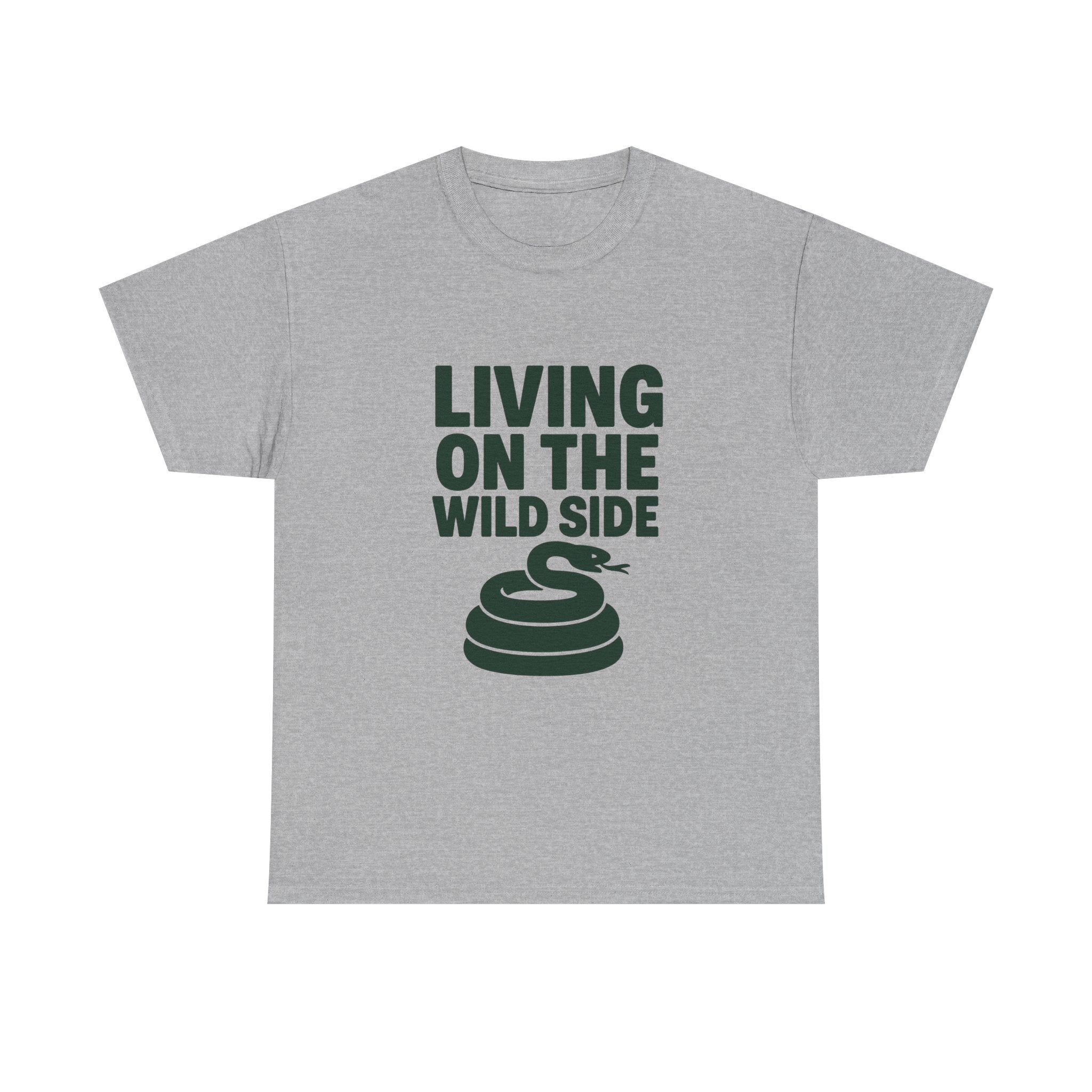 Snake Keeper Living On The Wild Side T-Shirt | Unique Gift | Graphic Tee